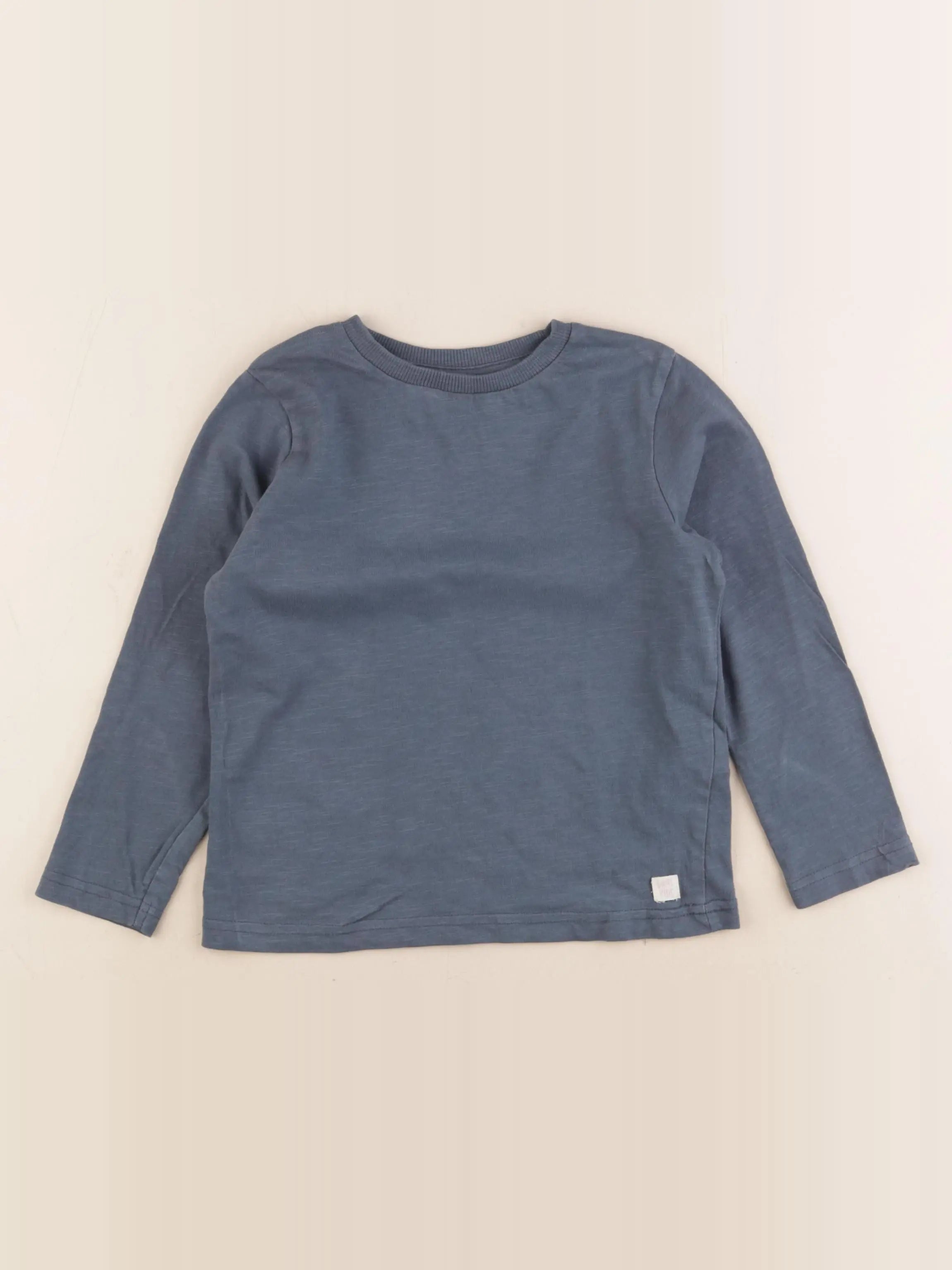 Vertbaudet - tee-shirt bleu - 5 ans