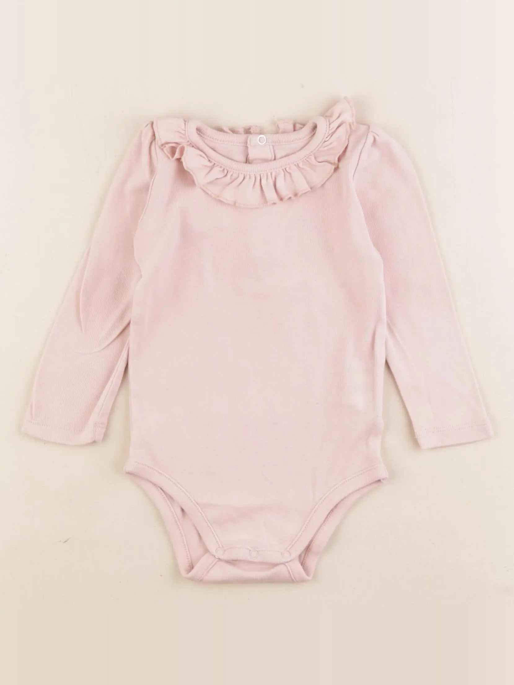 Boutchou - body à col rose - 12 mois