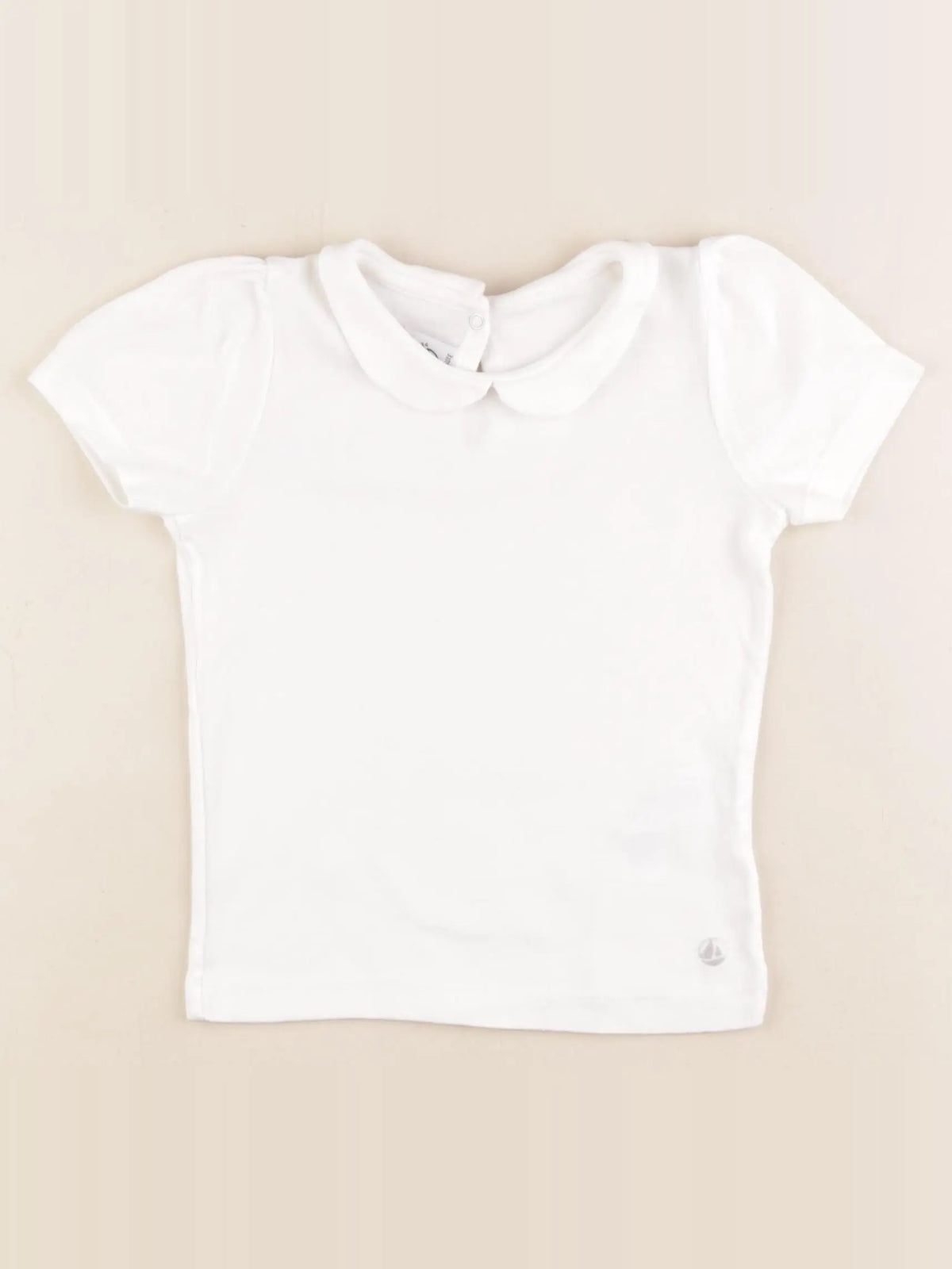 Petit Bateau - tee-shirt blanc - 3 ans