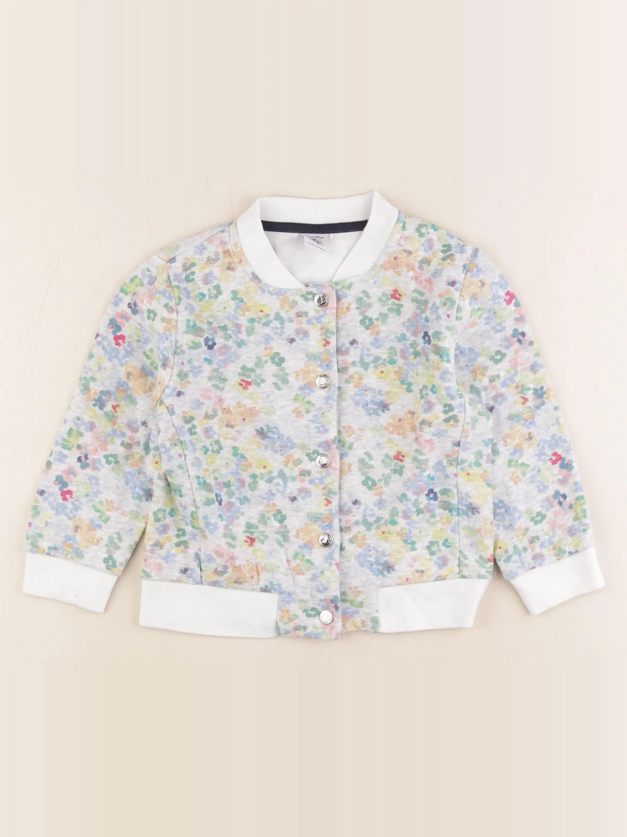 Petit Bateau - sweat multicolore - 3 ans