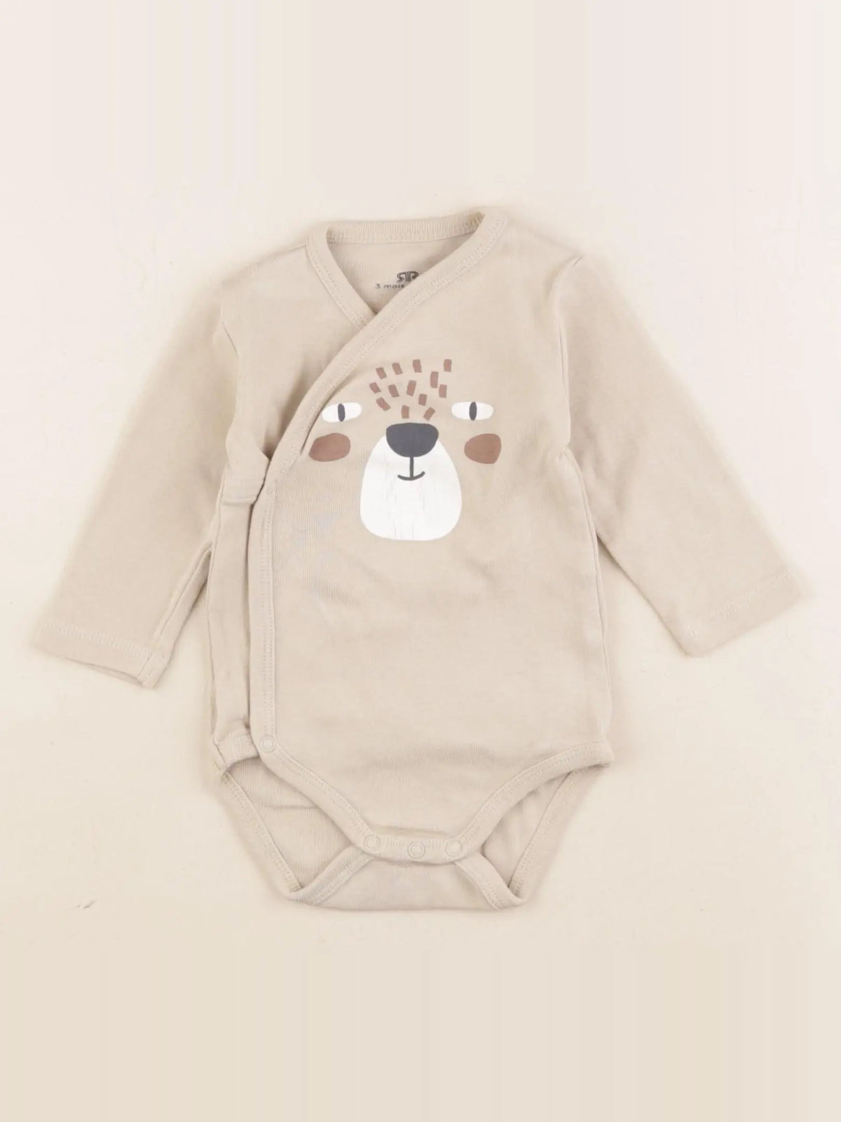 La Redoute - body beige - 3 mois
