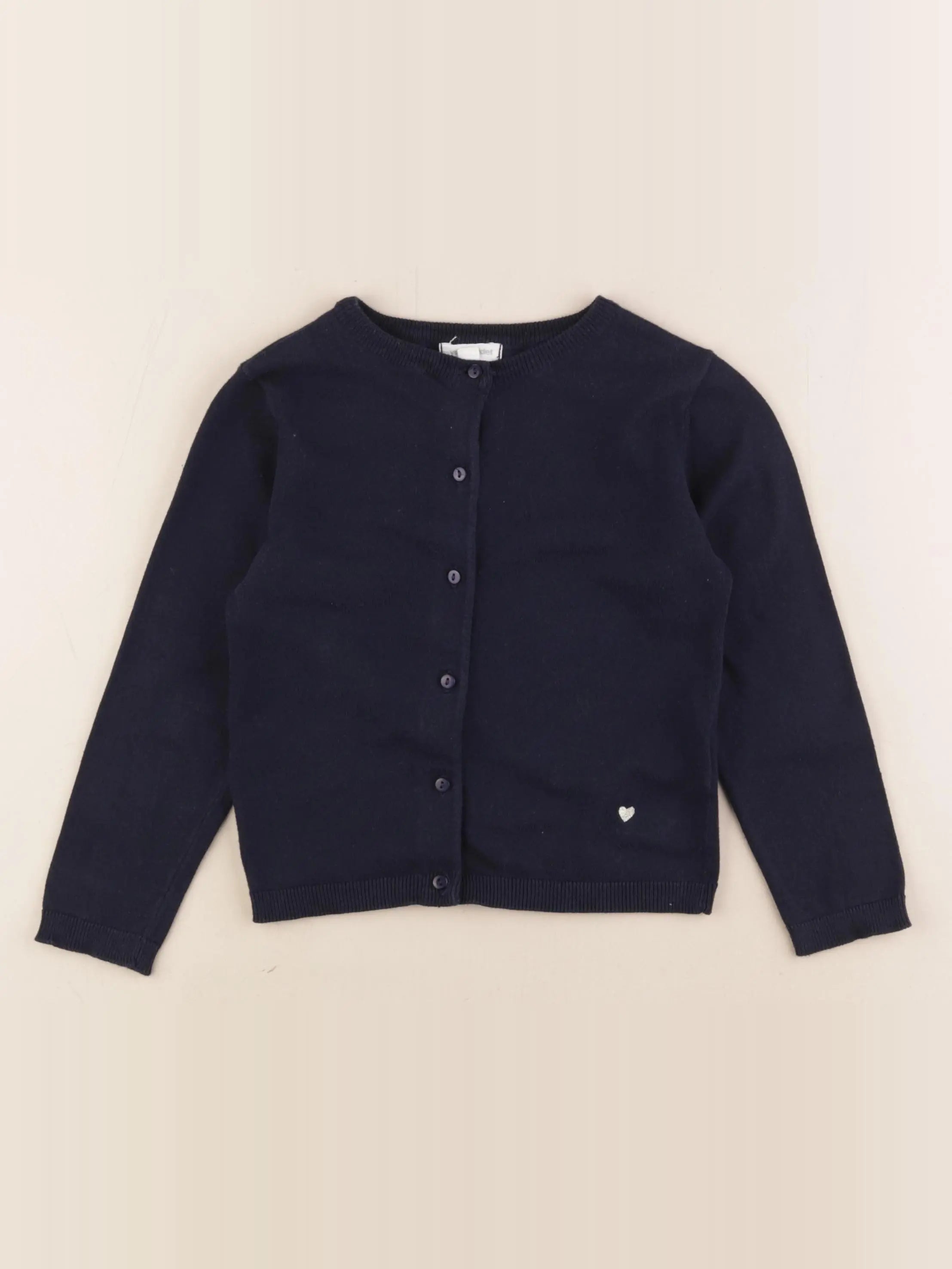 Vertbaudet - gilet bleu - 5 ans