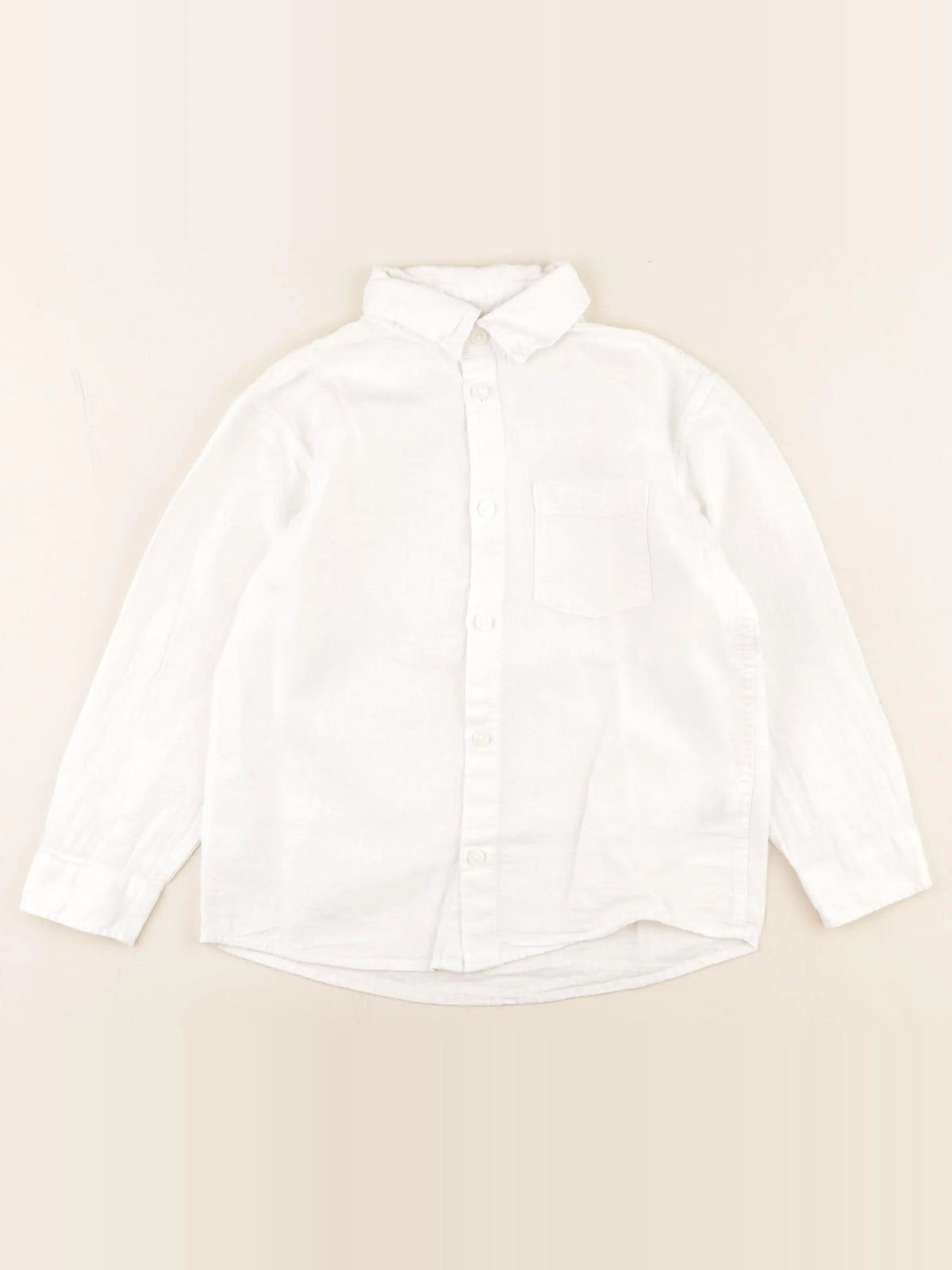 H&M - chemise blanc - 4/5 ans