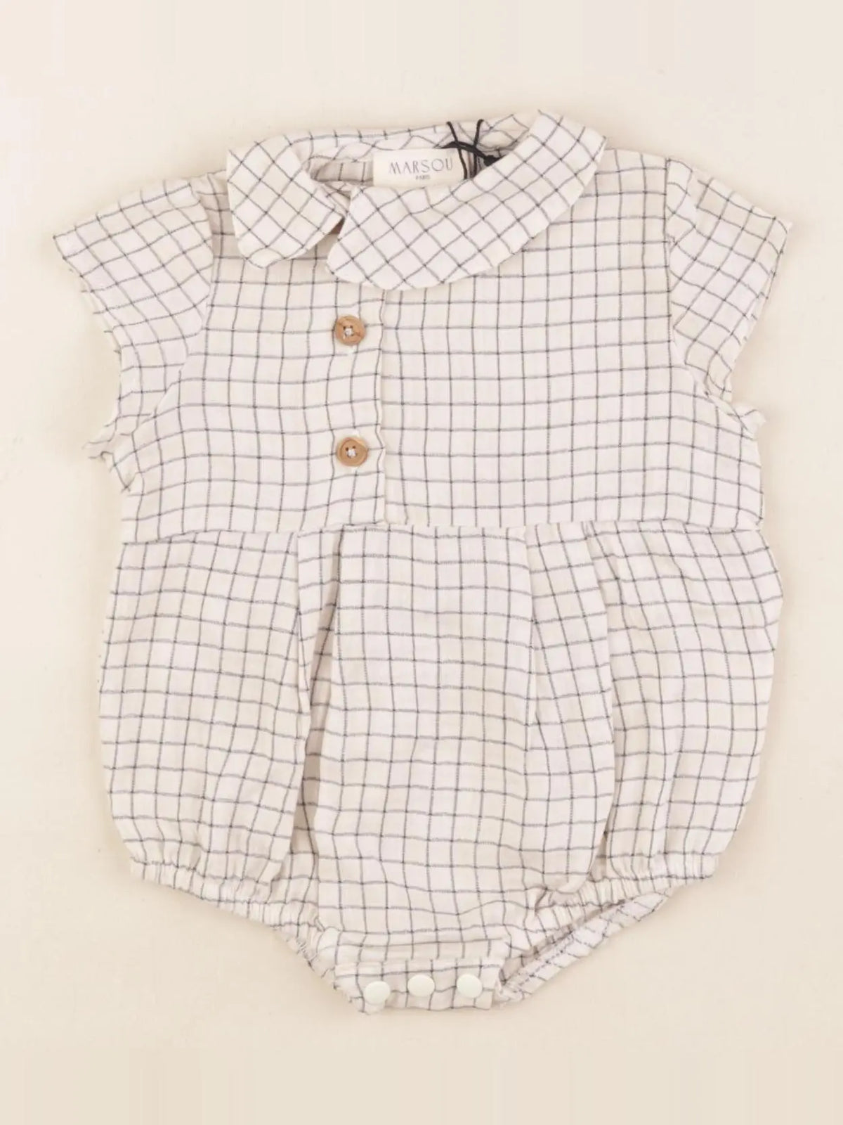 Marsou - combinaison beige - 3 mois