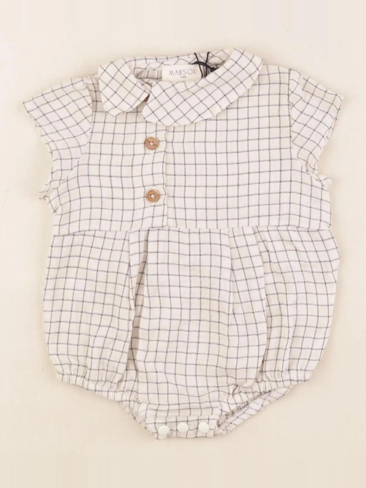 Marsou - combinaison beige - 3 mois