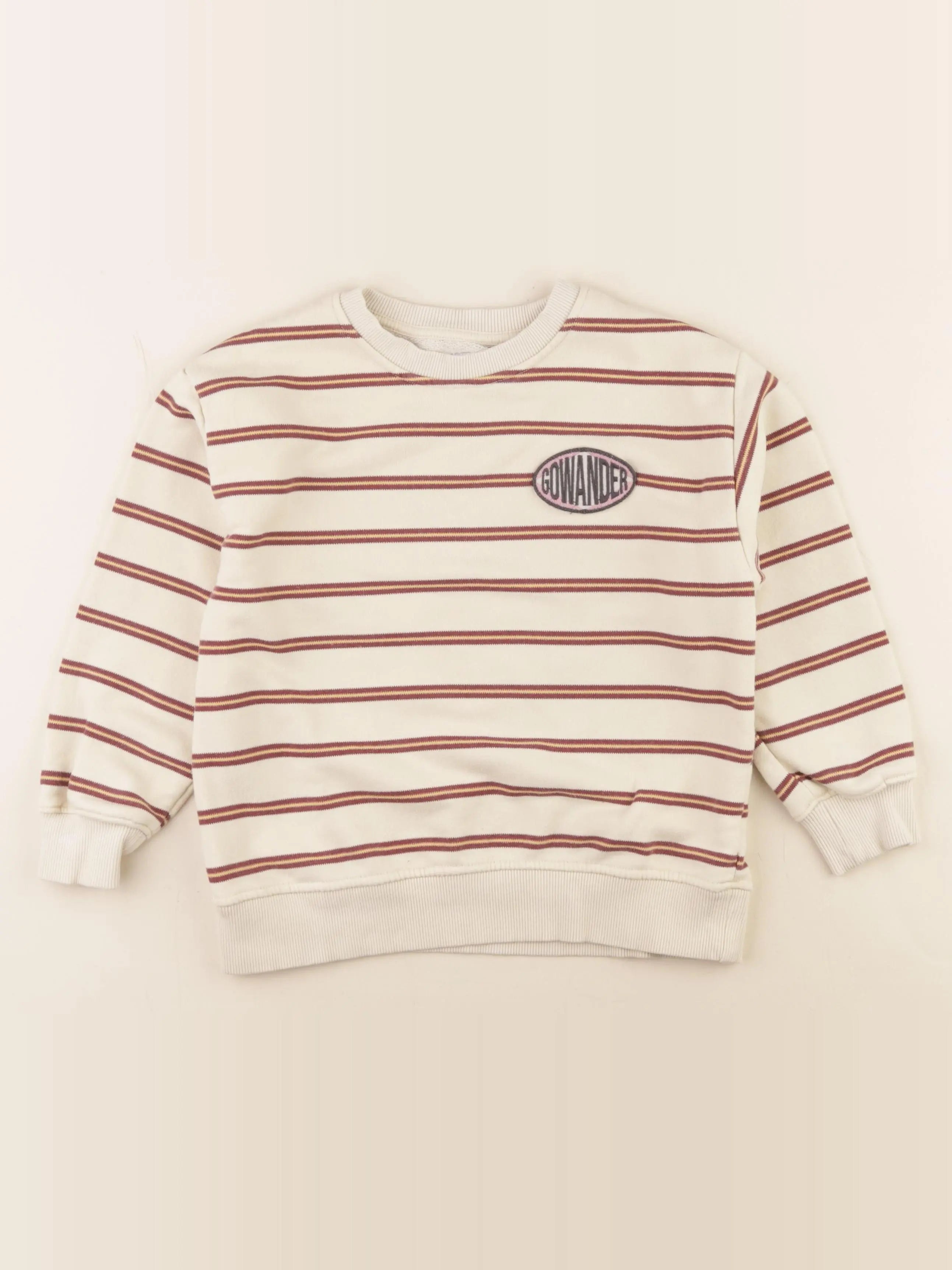 Zara - sweat beige - 6/7 ans
