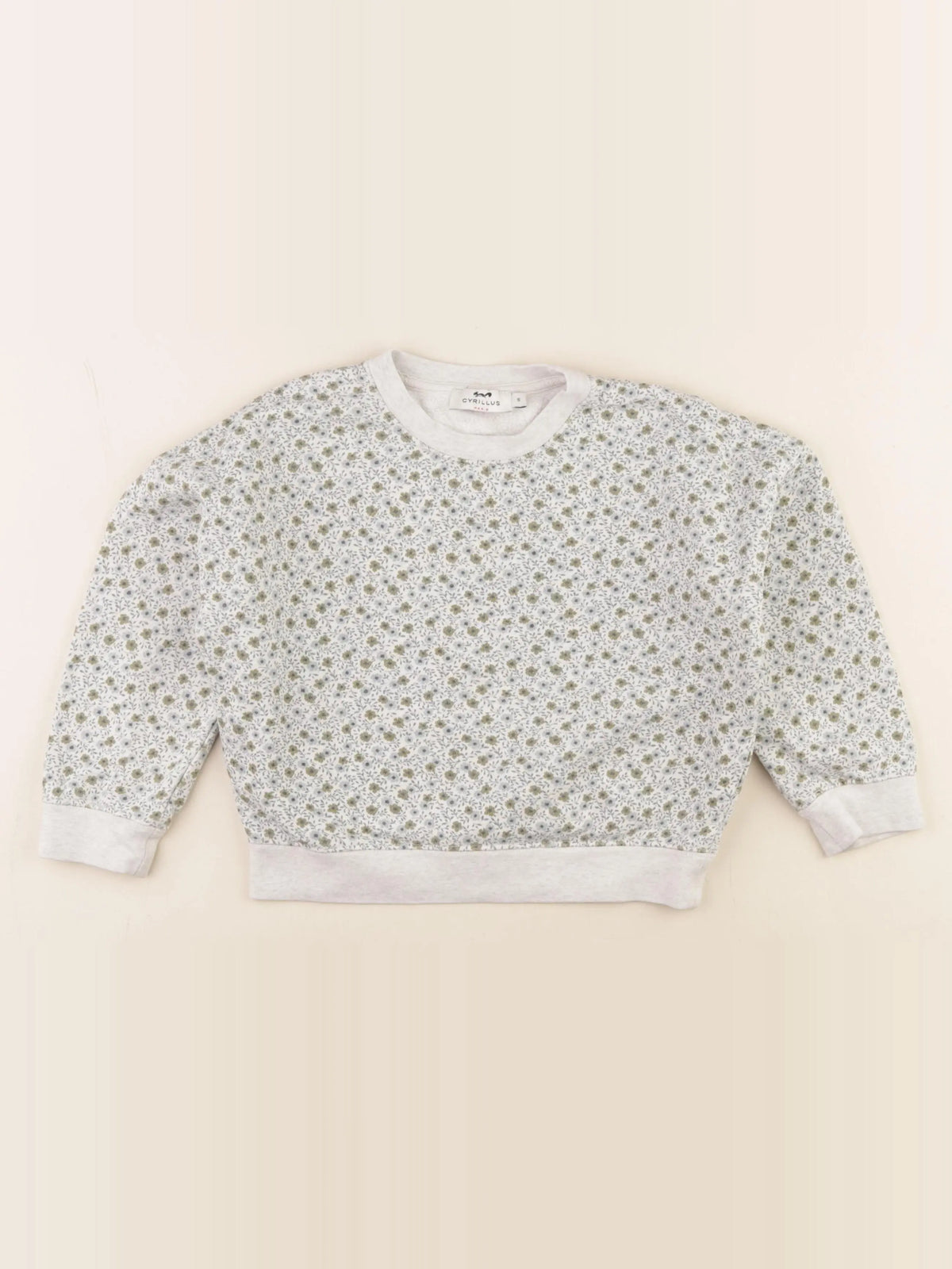 Cyrillus - sweat gris - 6 ans