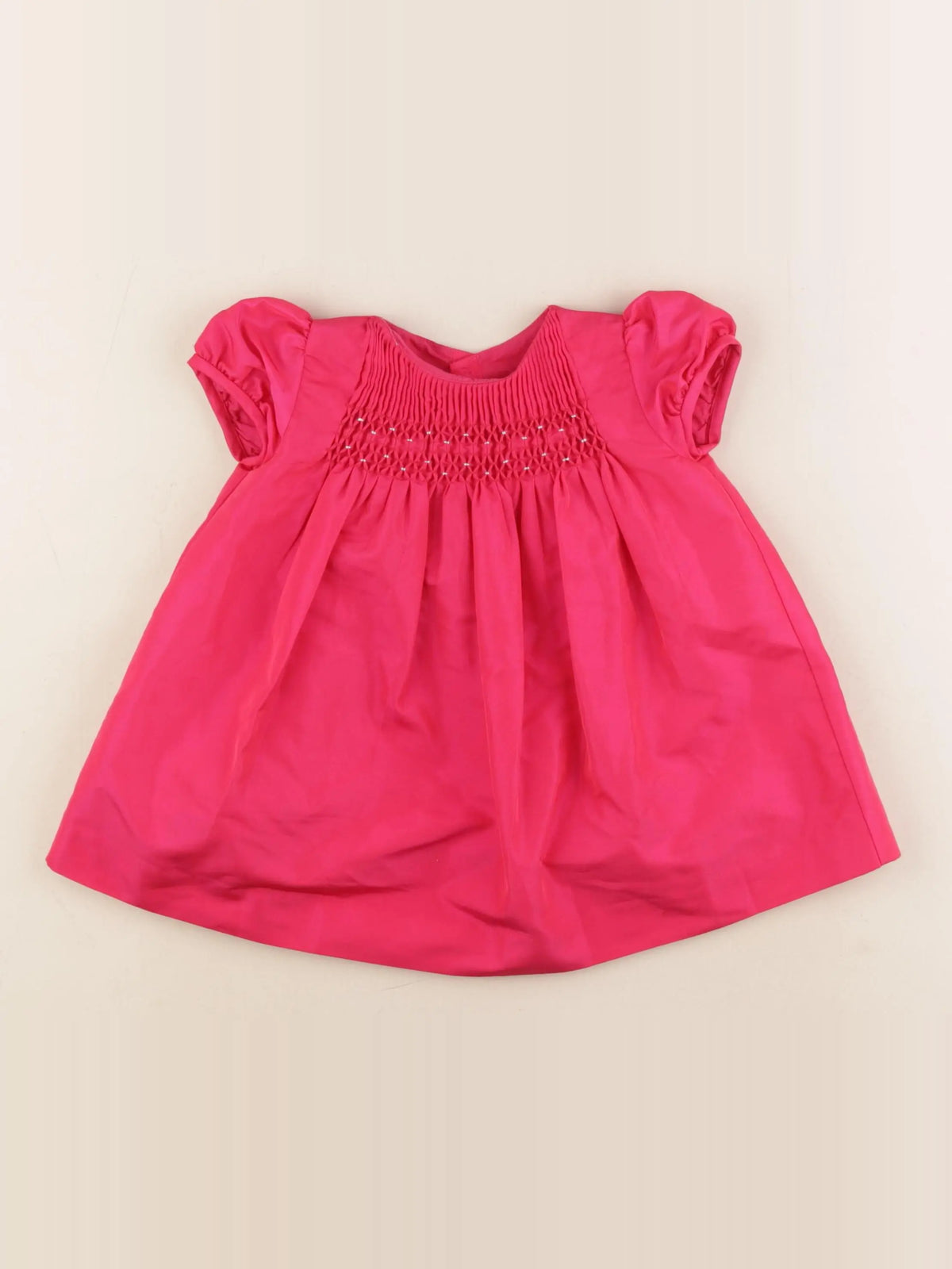 Jacadi - robe rose - 12 mois