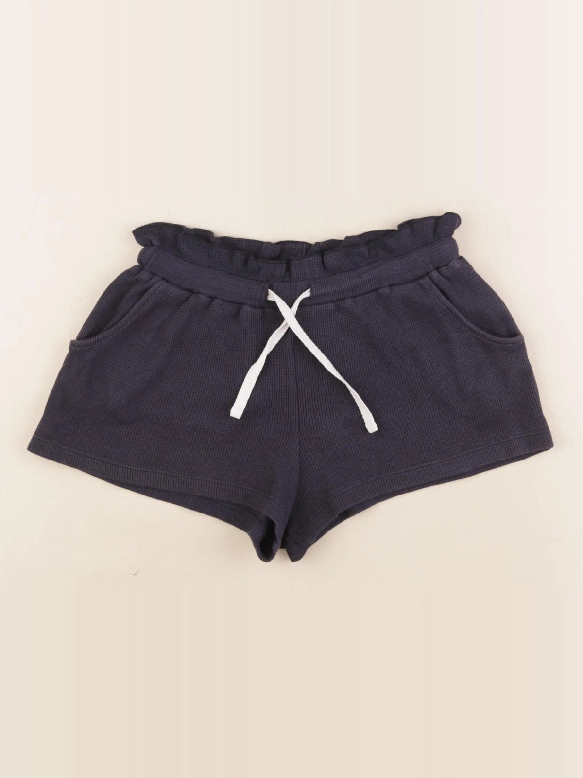 Monoprix - short bleu - 8 ans