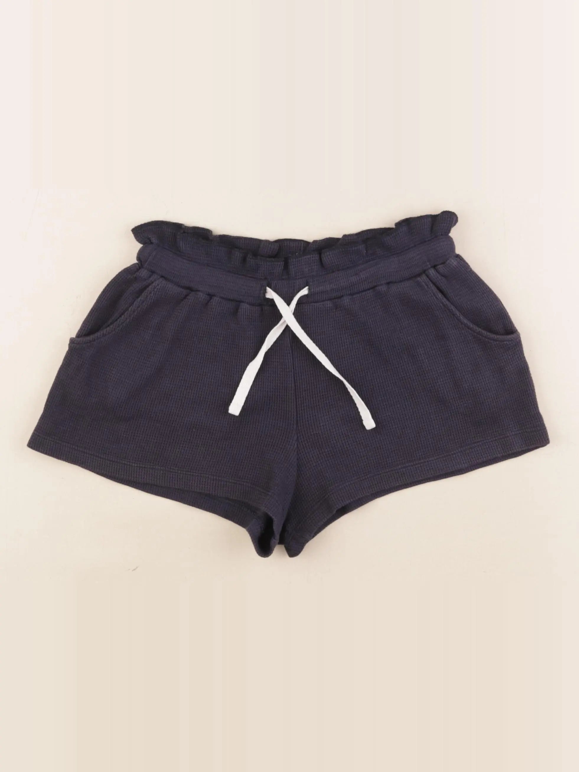 Monoprix - short bleu - 8 ans