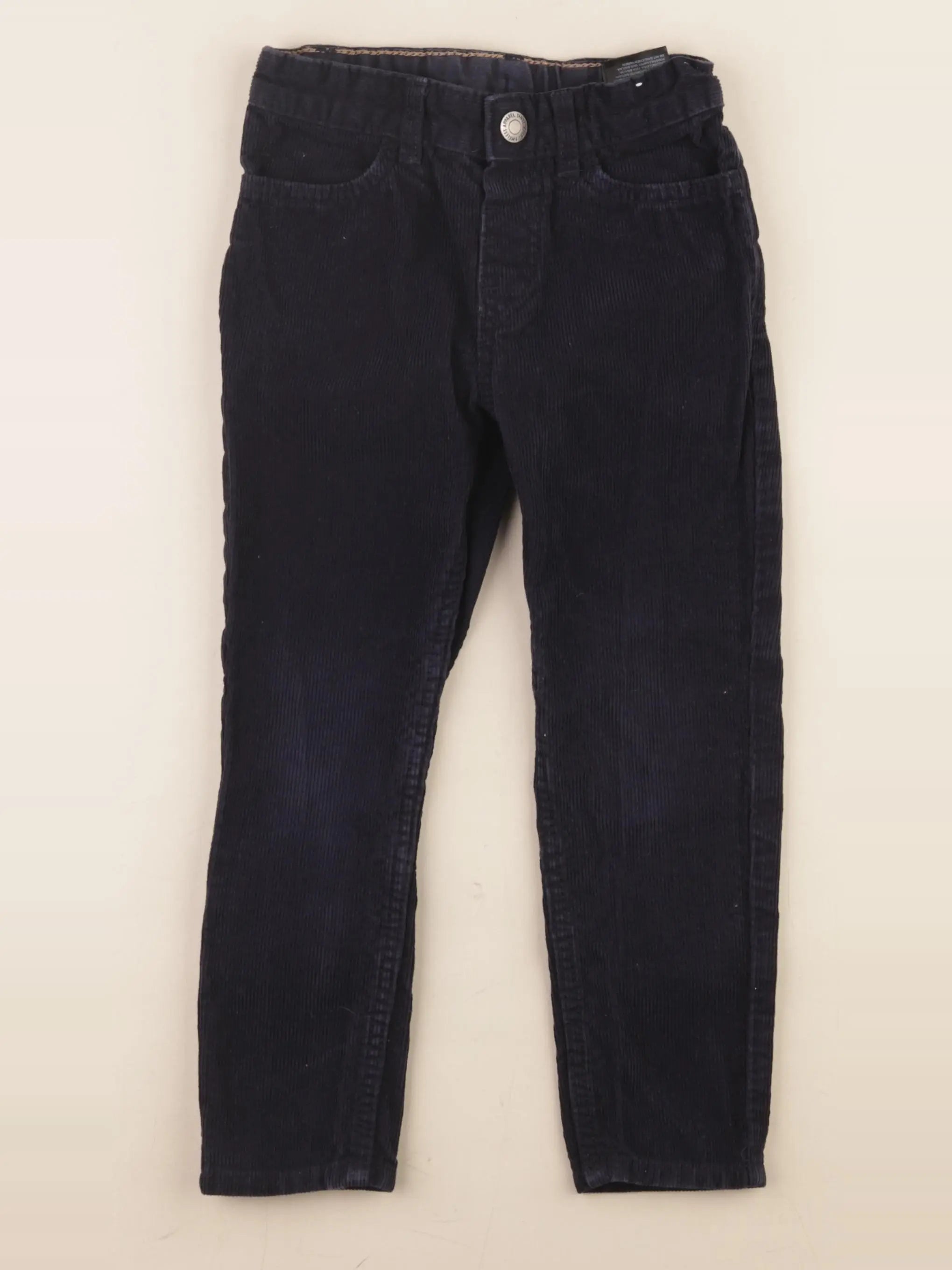 H&M - pantalon bleu - 4/5 ans