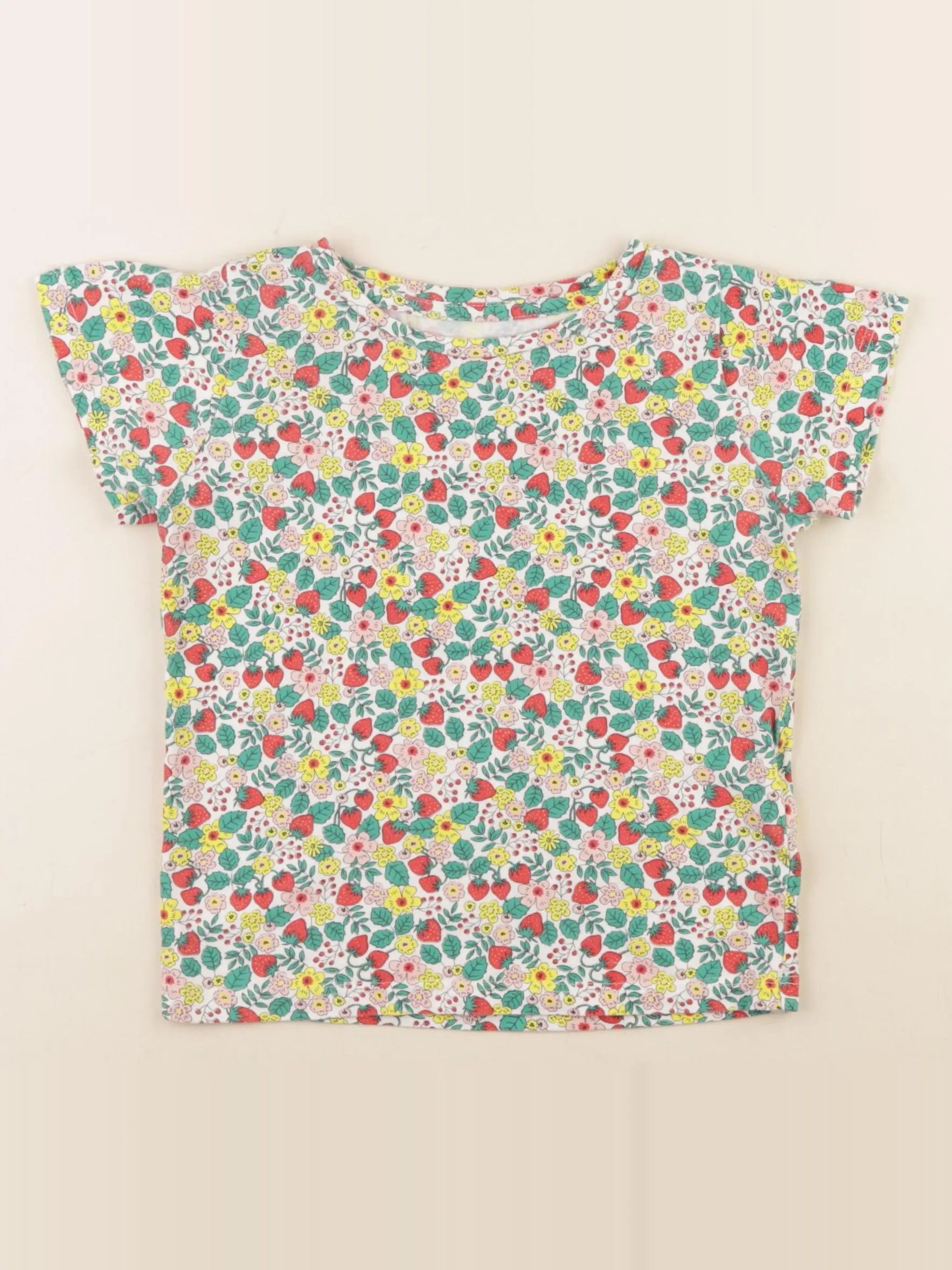 Bonton - tee-shirt multicolore - 4 ans