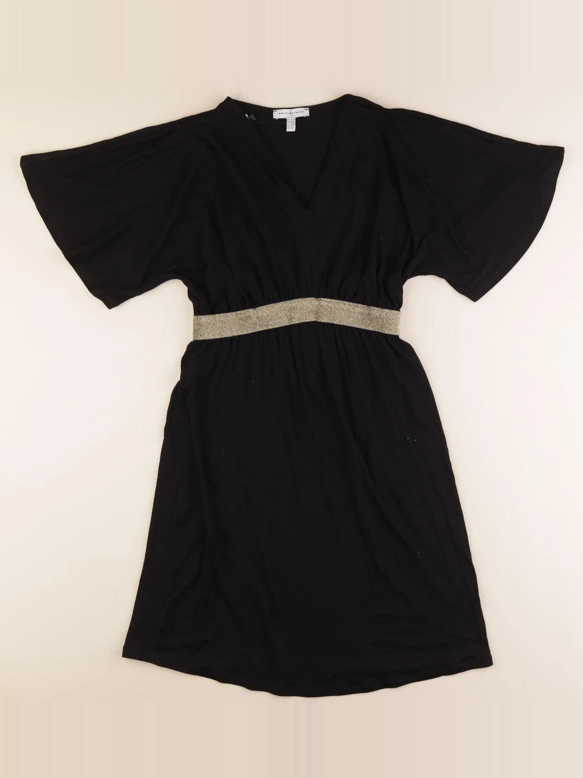 Envie de fraise - robe grossesse, allaitement noir - 34 à 36