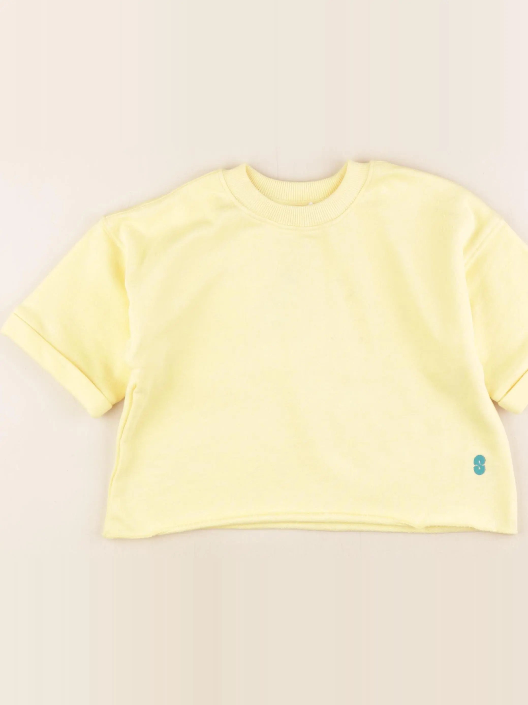 Smala - tee-shirt jaune - 4 ans