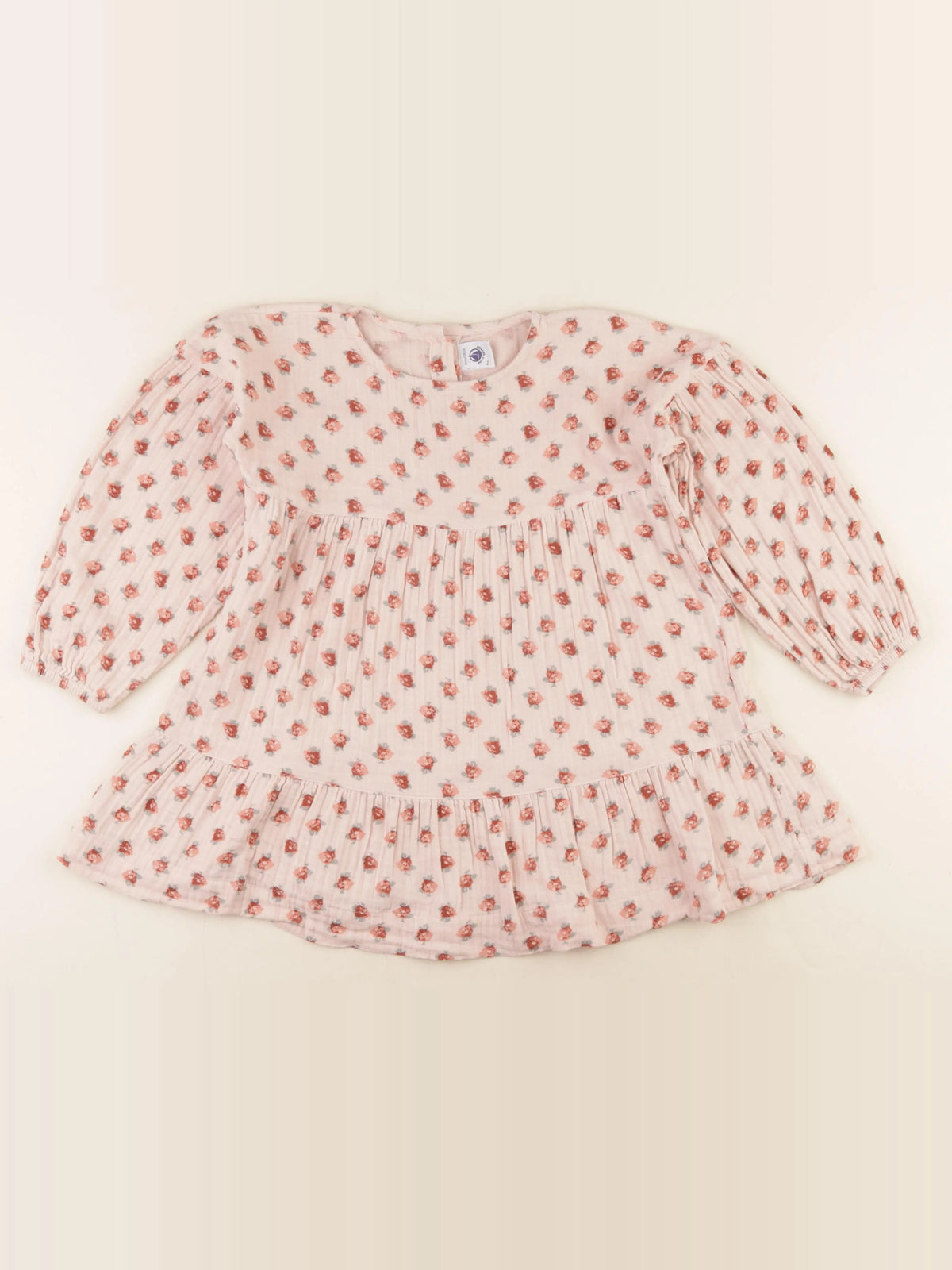 Petit Bateau - robe rose - 5 ans