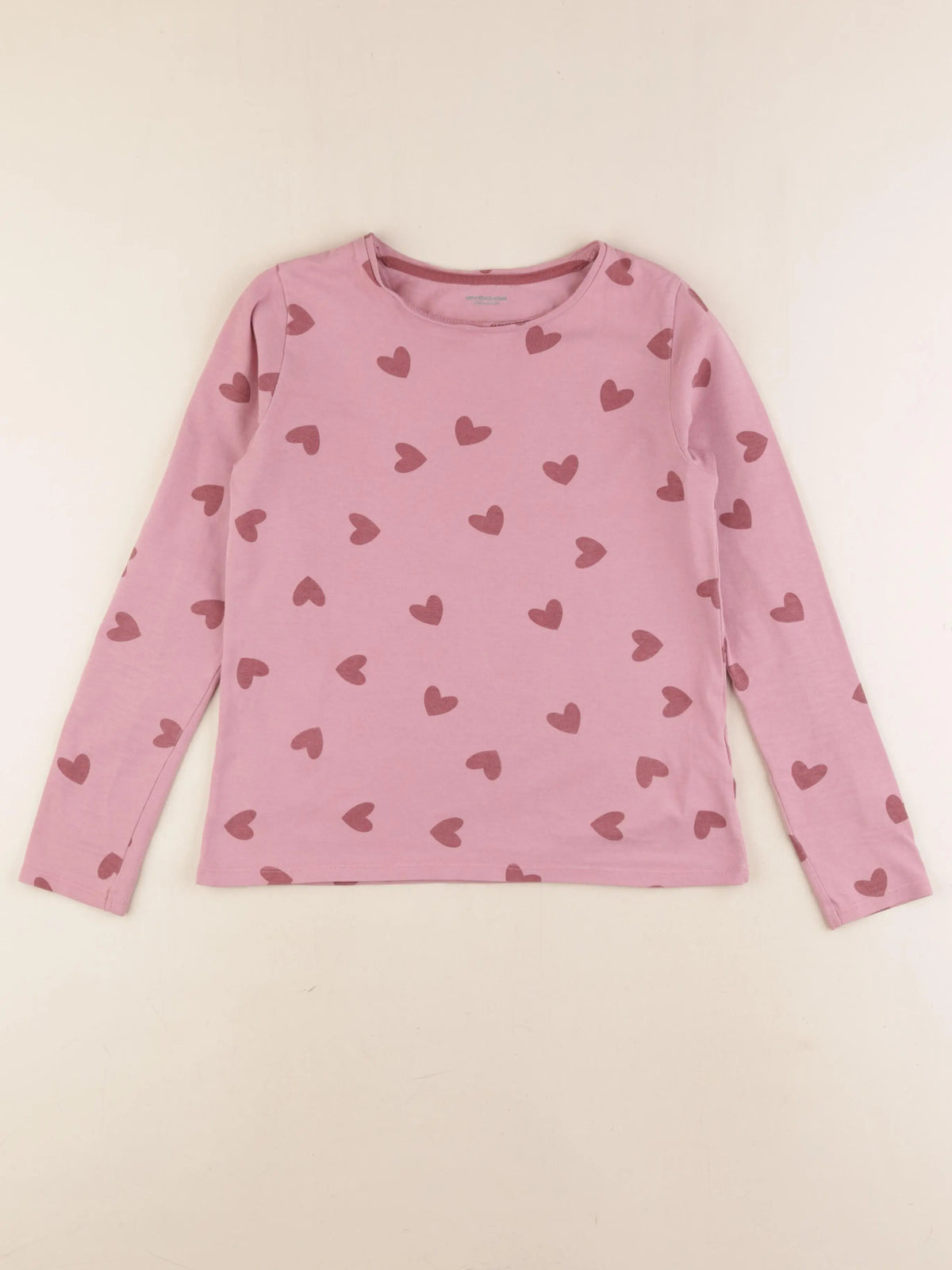 Vertbaudet - tee-shirt rose - 10 ans