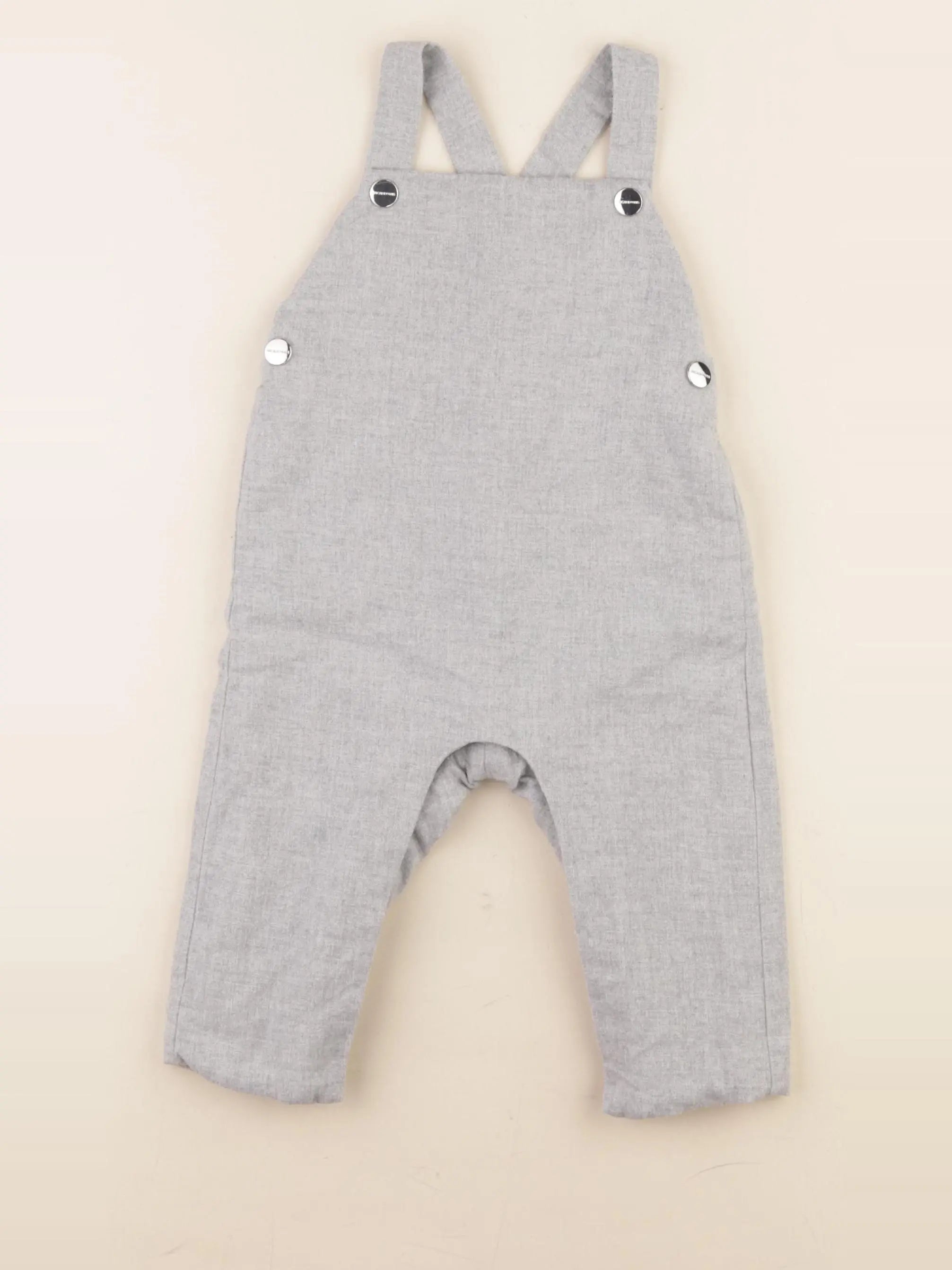 Jacadi - salopette gris - 12 mois
