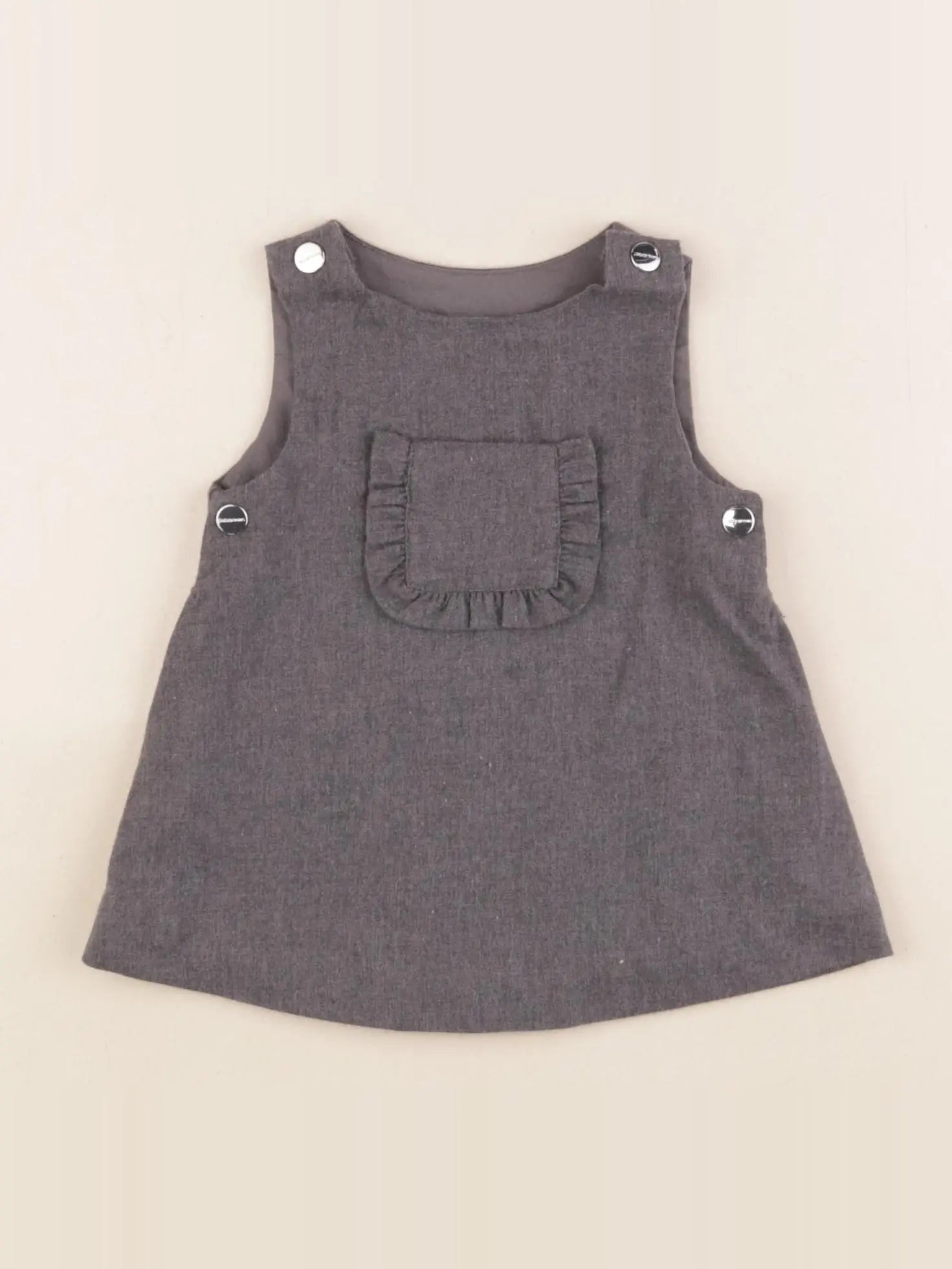 Jacadi - robe gris - 3 mois