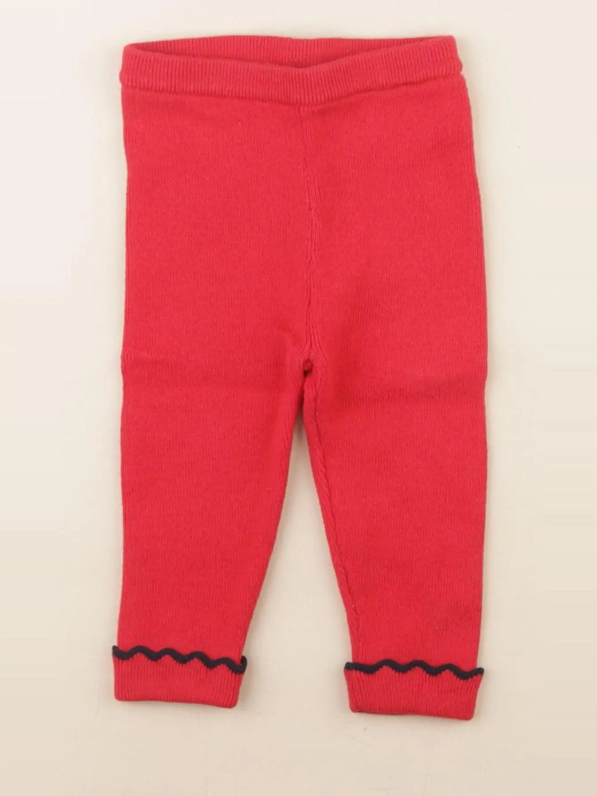 Jacadi - legging rouge - 12 mois