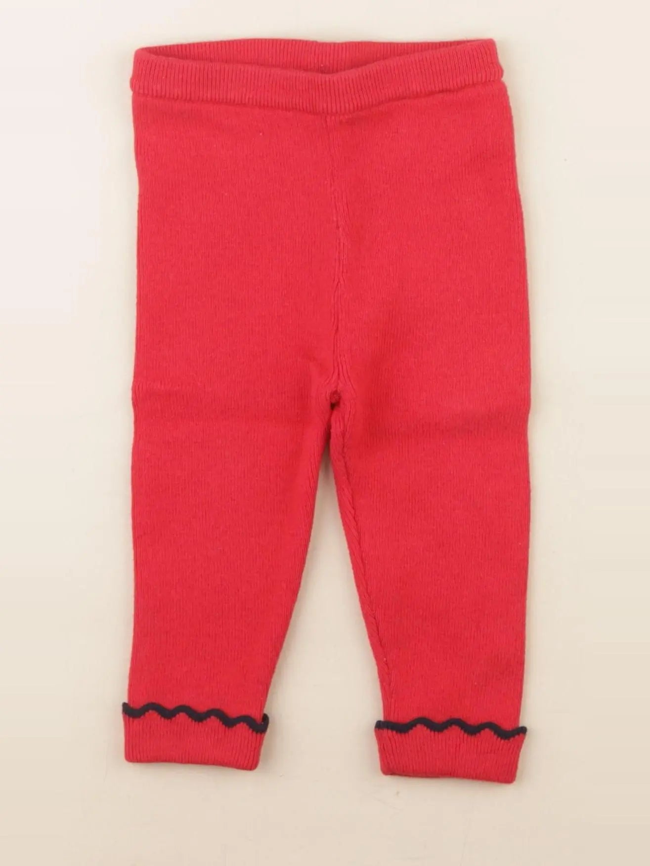 Jacadi - legging rouge - 12 mois