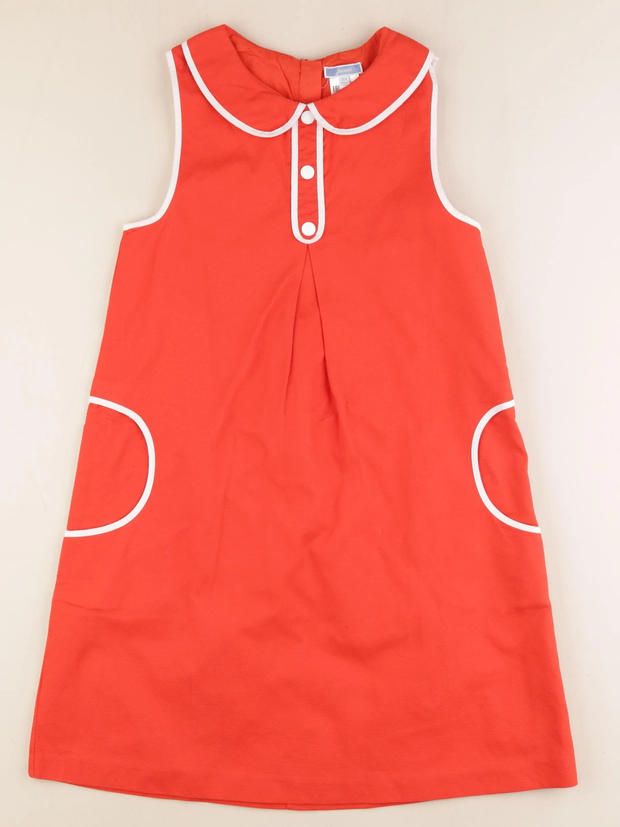 Jacadi - robe rouge - 12 ans