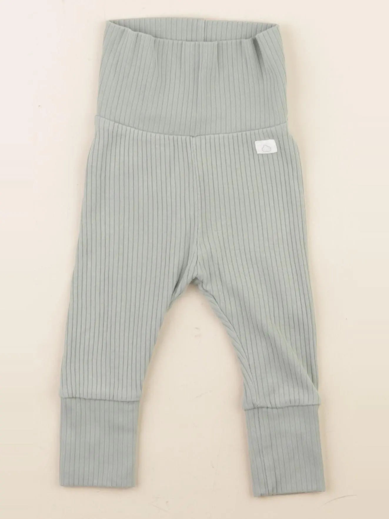 H&M - legging vert - 3 mois