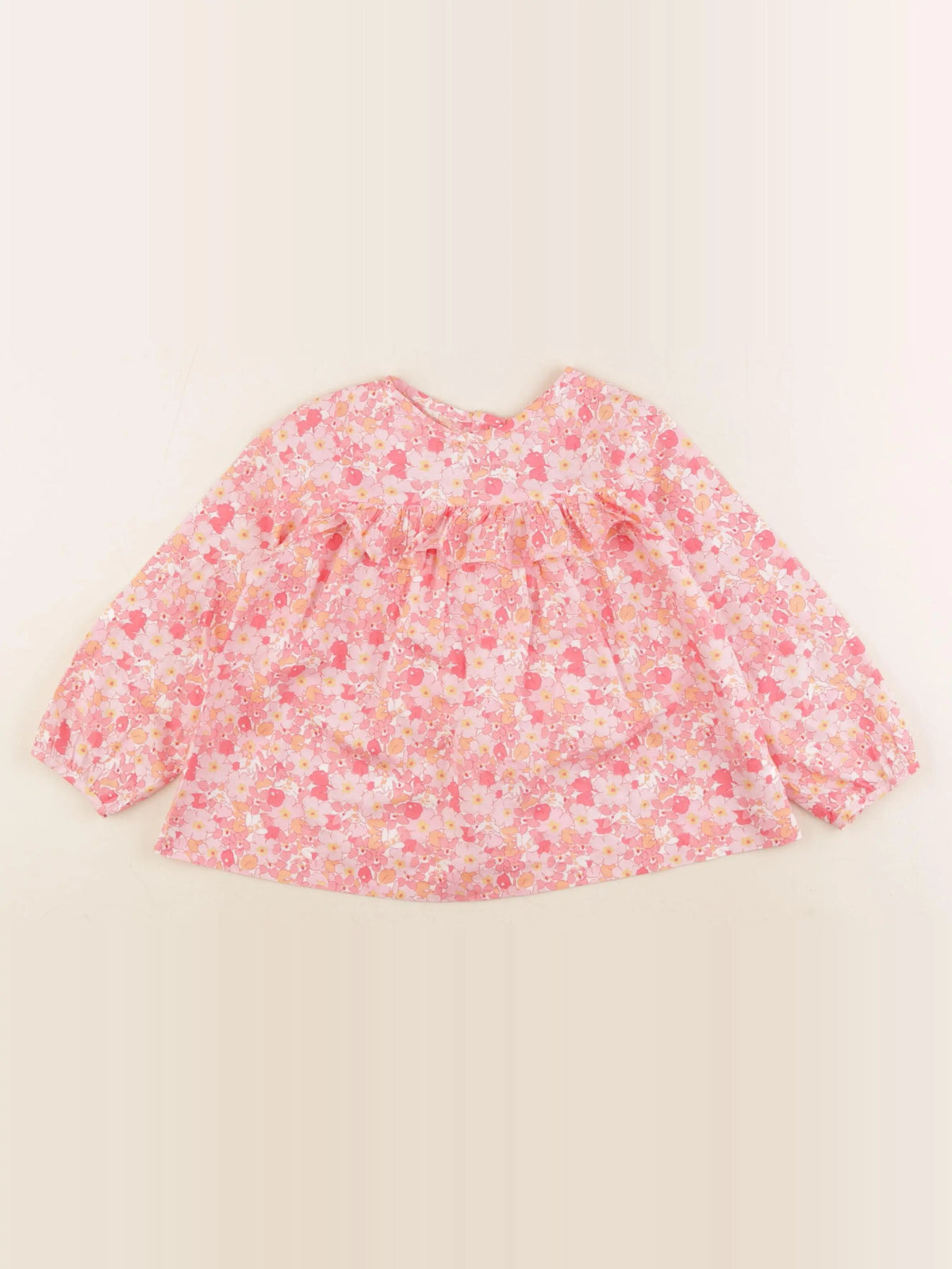 Jacadi - blouse liberty rose - 36 mois