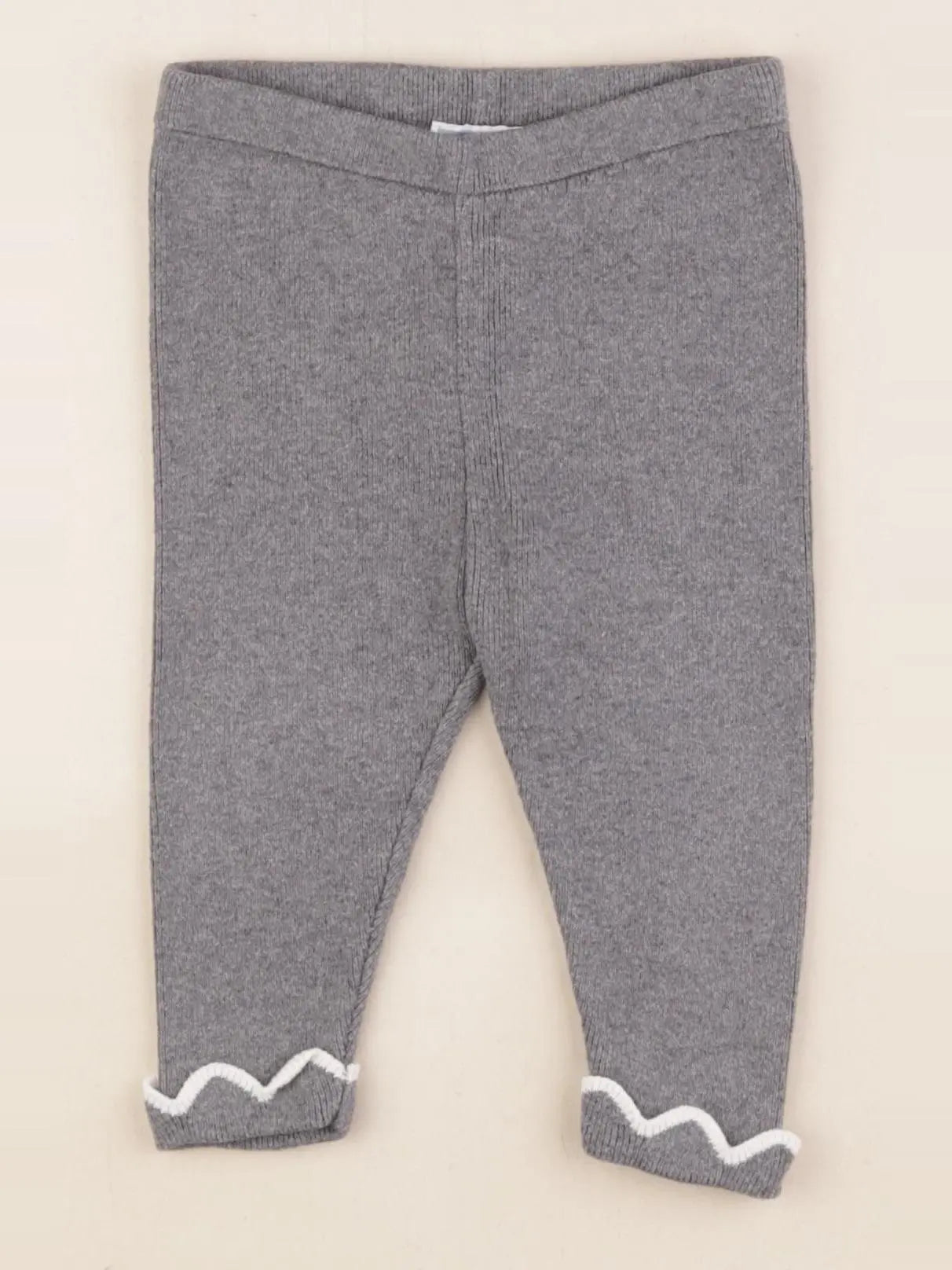 Jacadi - legging gris - 12 mois