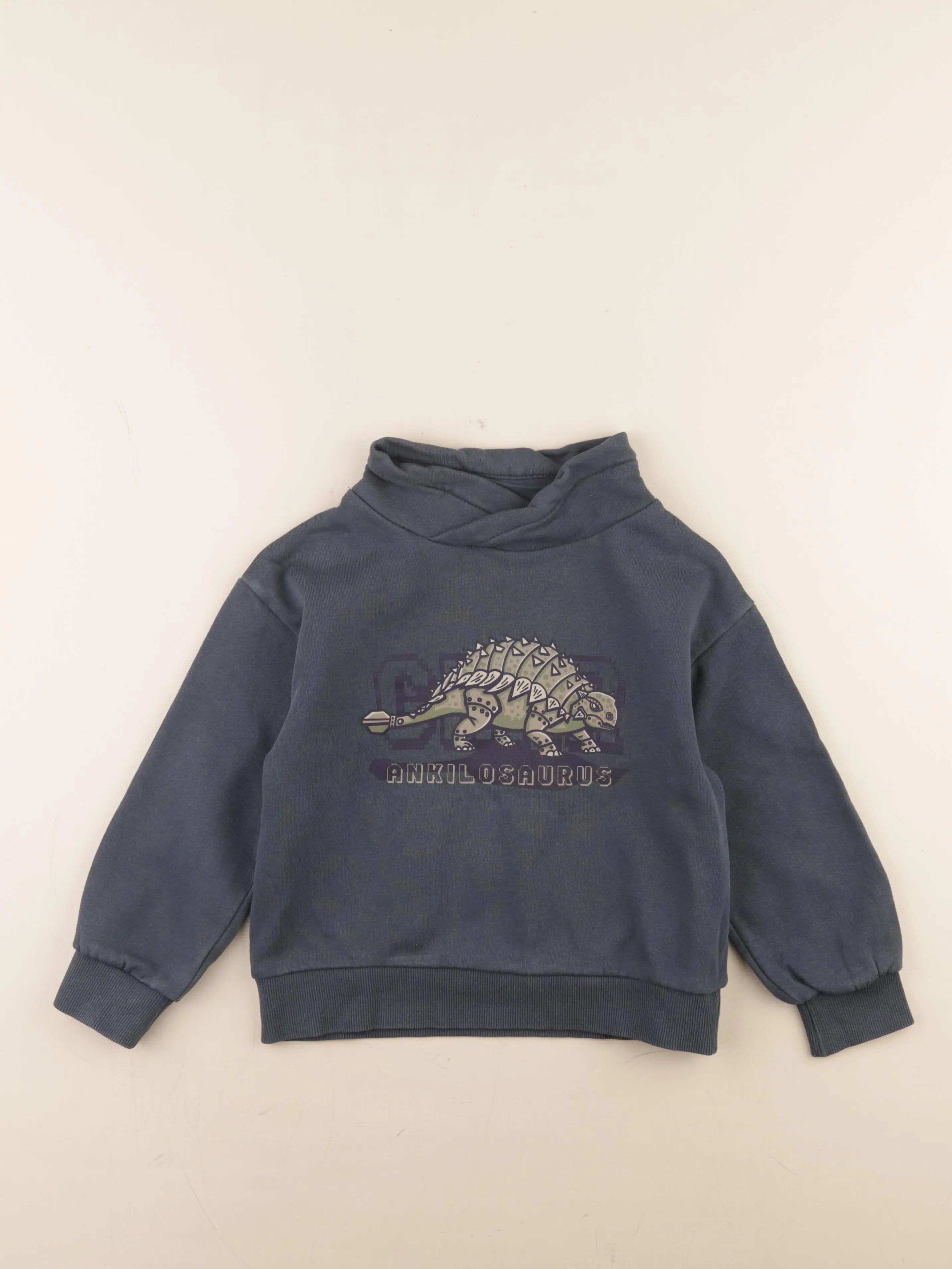 Vertbaudet - sweat bleu - 6 ans