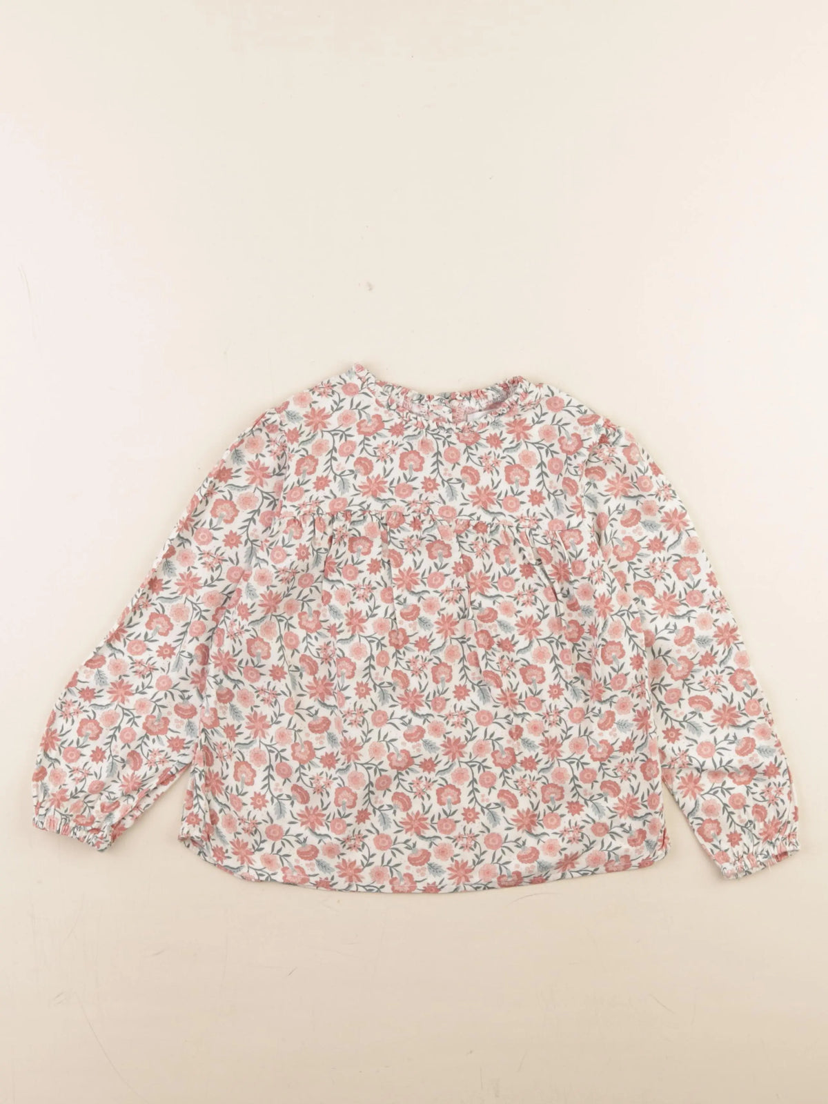 Vertbaudet - blouse rose - 5 ans