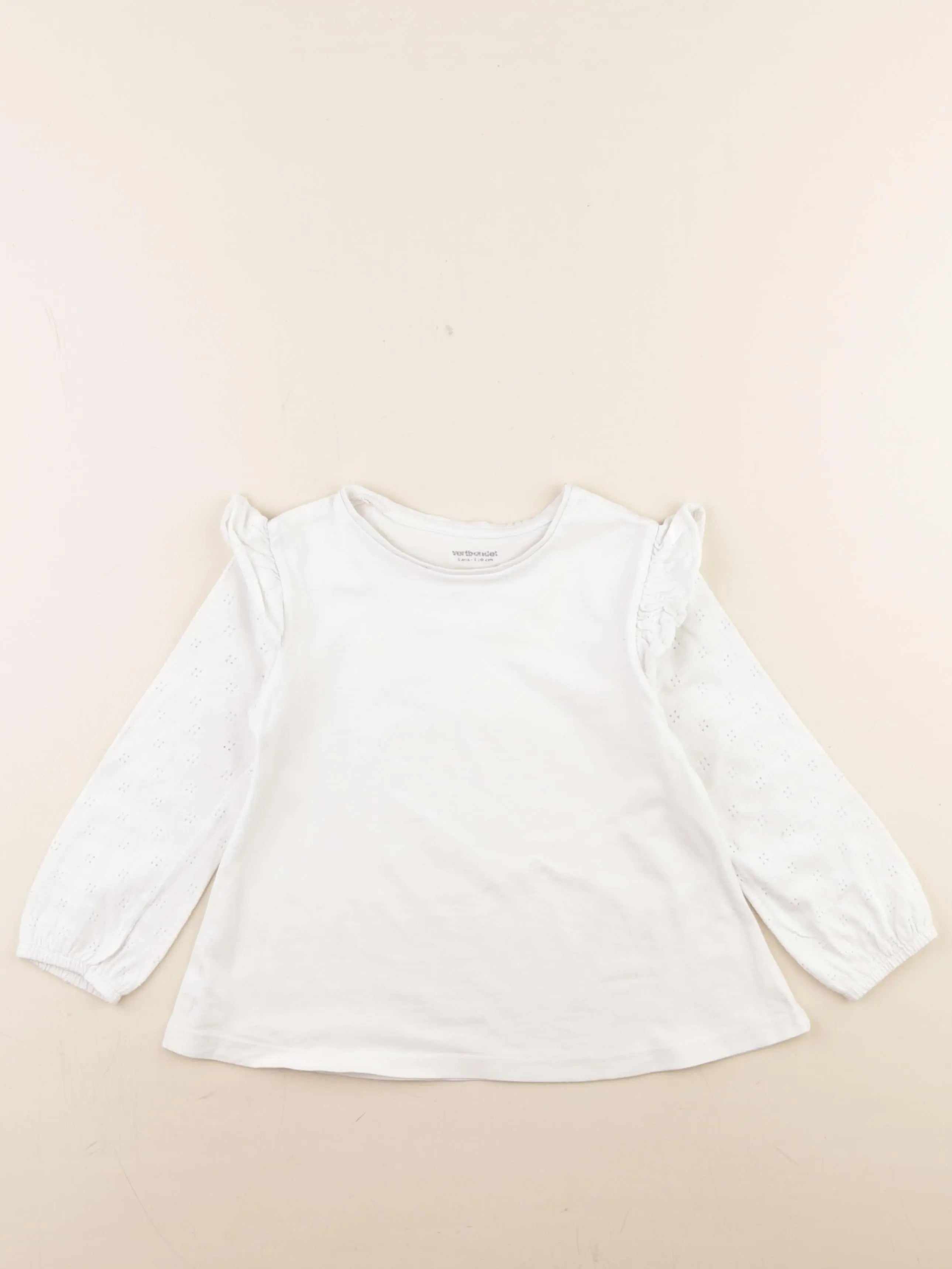 Vertbaudet - tee-shirt blanc - 5 ans