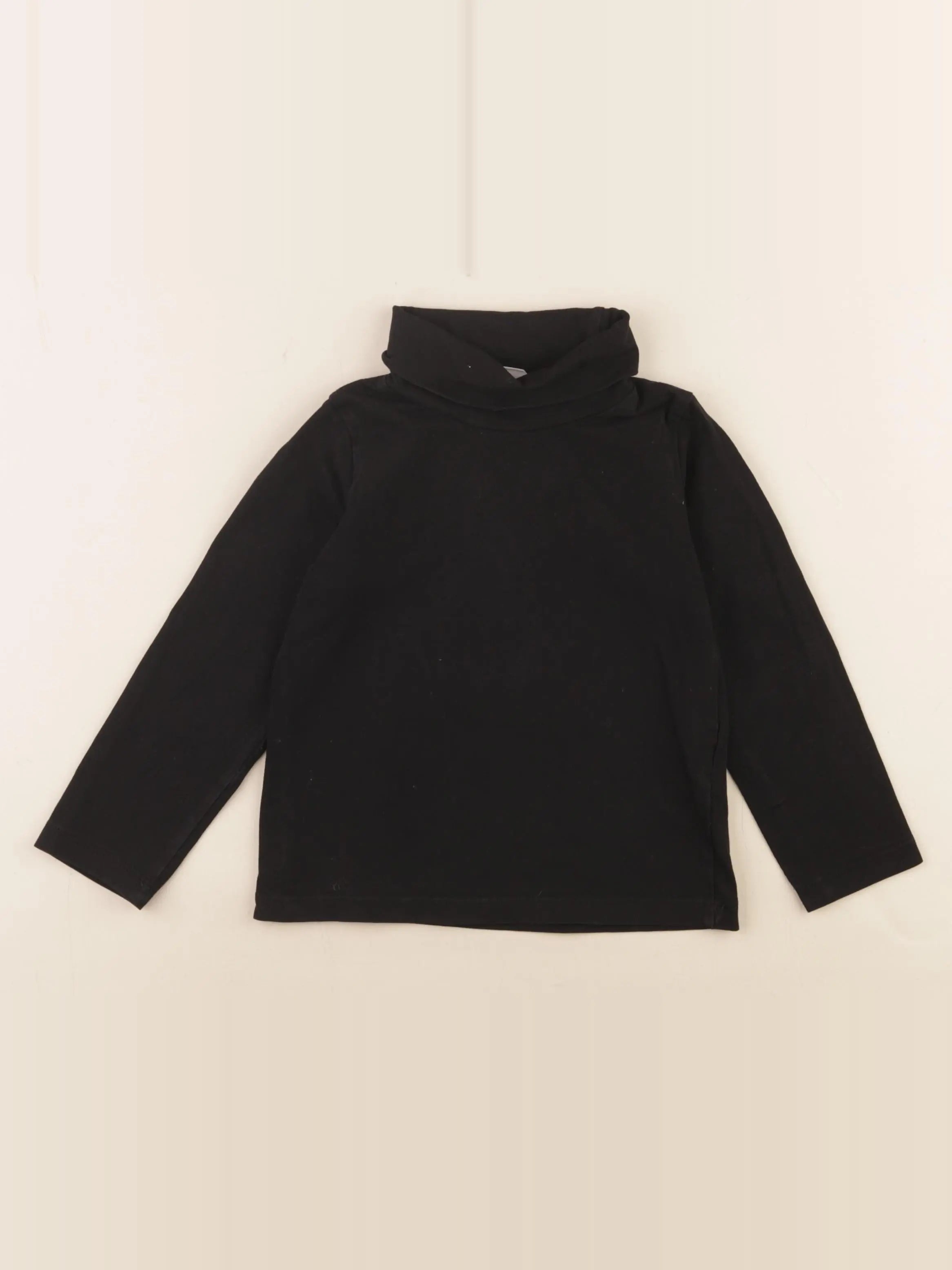 H&M - sous-pull noir - 2/4 ans