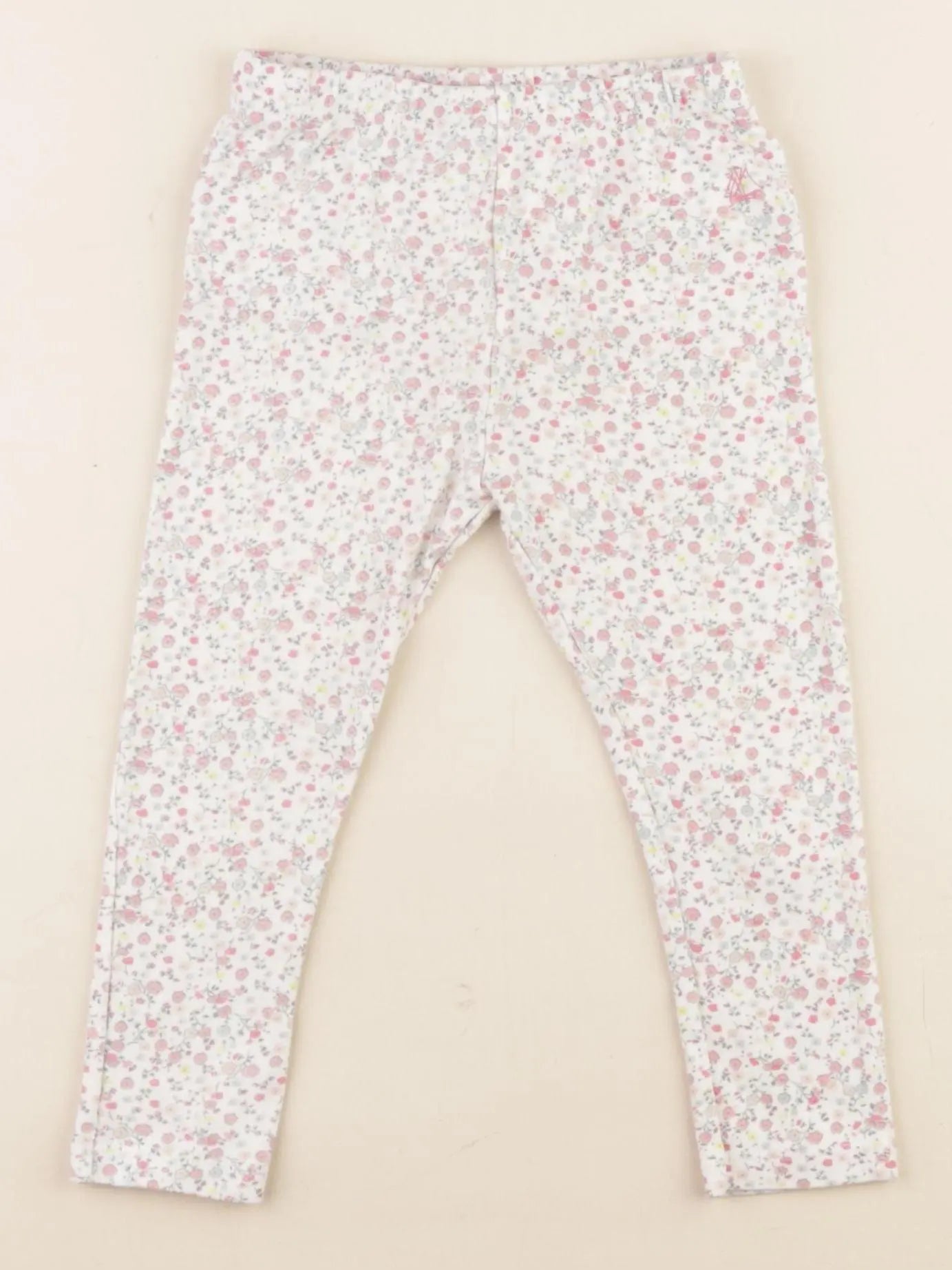 Petit Bateau - legging multicolore - 24 mois