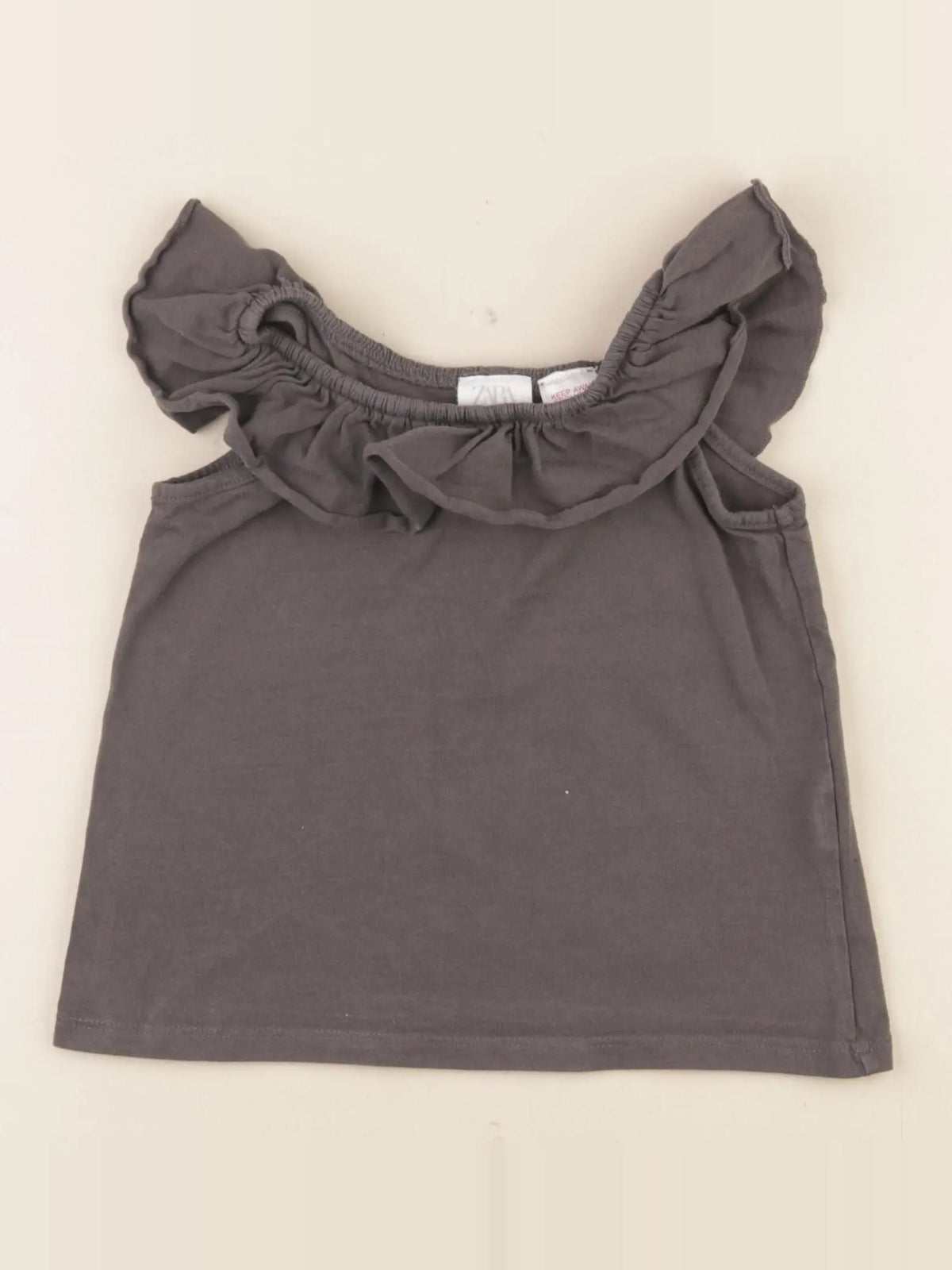 Zara - débardeur gris - 2/3 ans