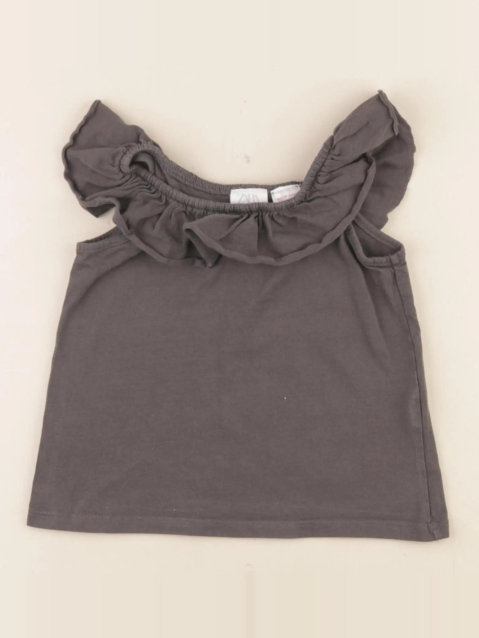 Zara - débardeur gris - 2/3 ans