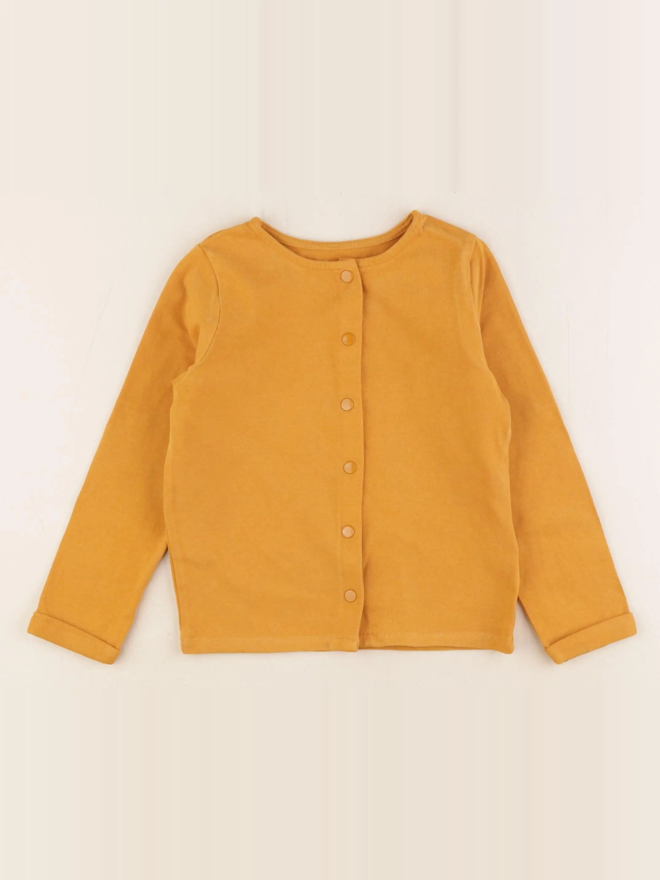 Vertbaudet - sweat jaune - 4 ans
