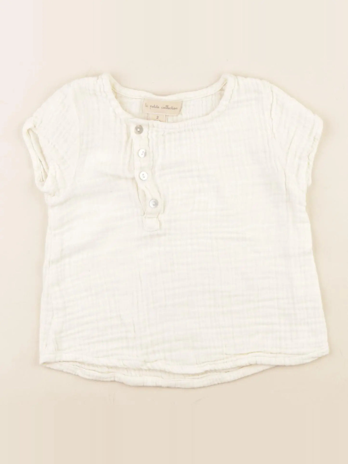 La Petite Collection - blouse beige - 2 ans