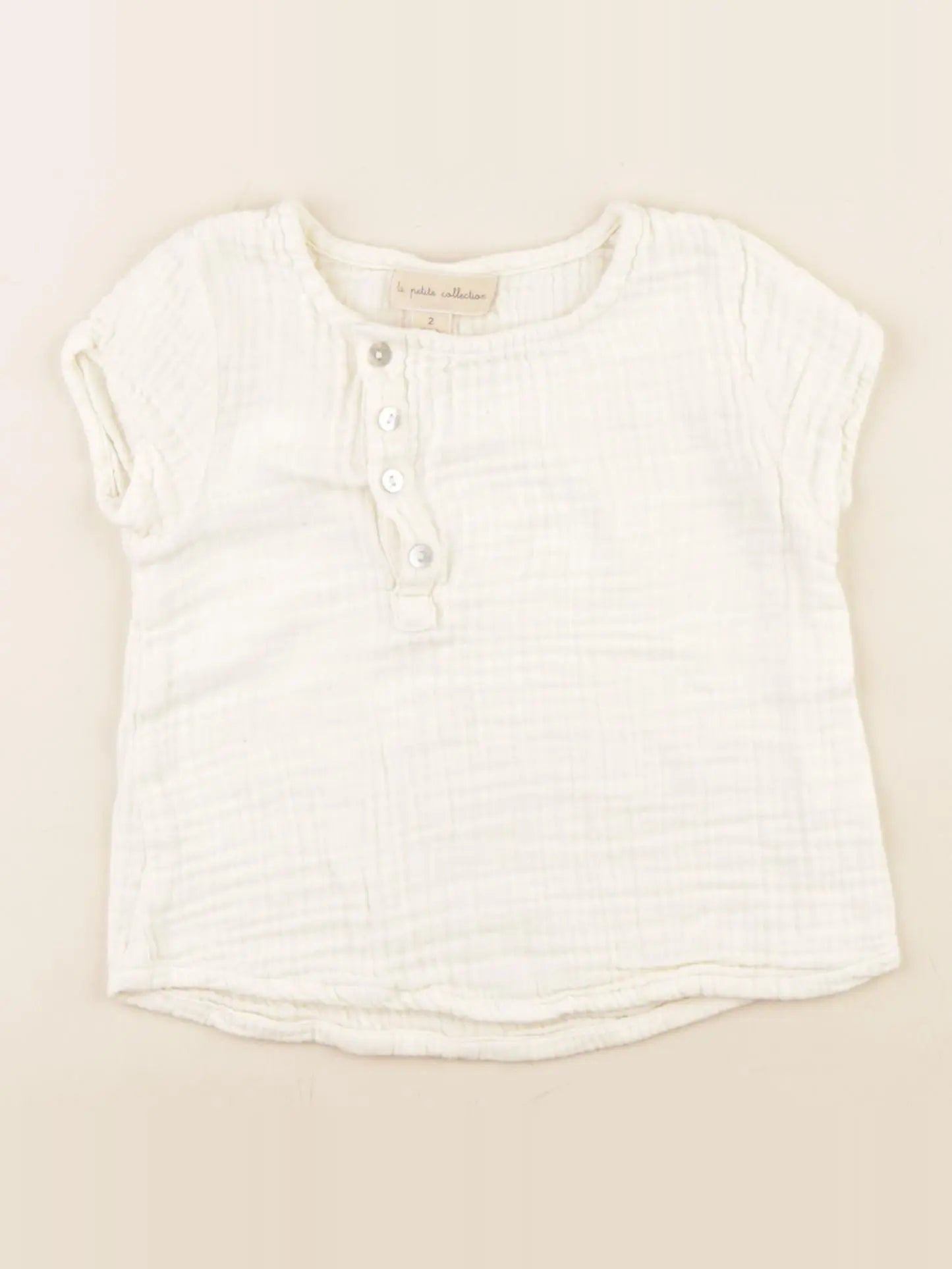 La Petite Collection - blouse beige - 2 ans