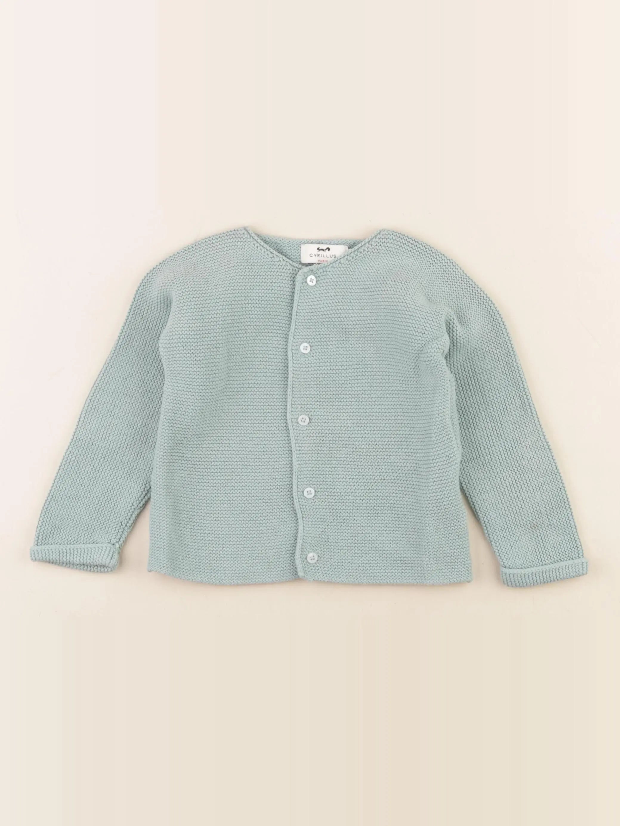 Cyrillus - gilet vert - 24 mois