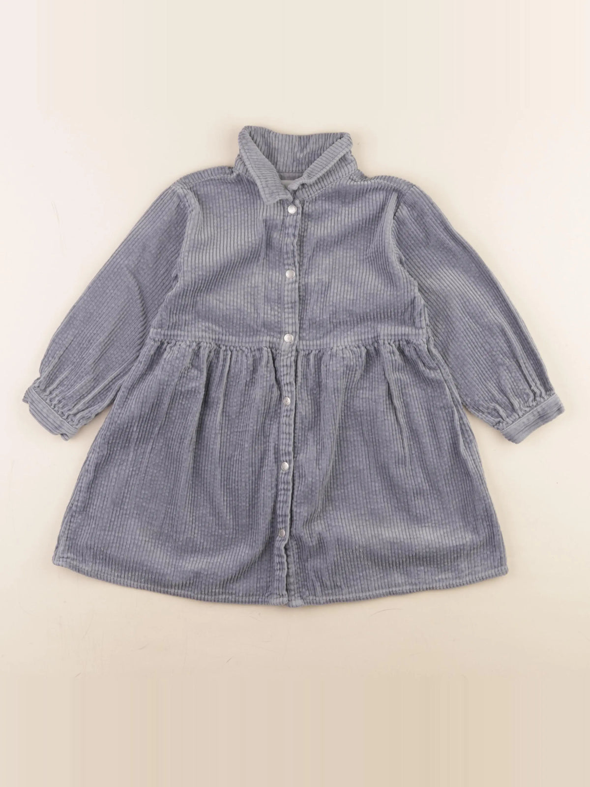 Zara - robe gris - 3/4 ans