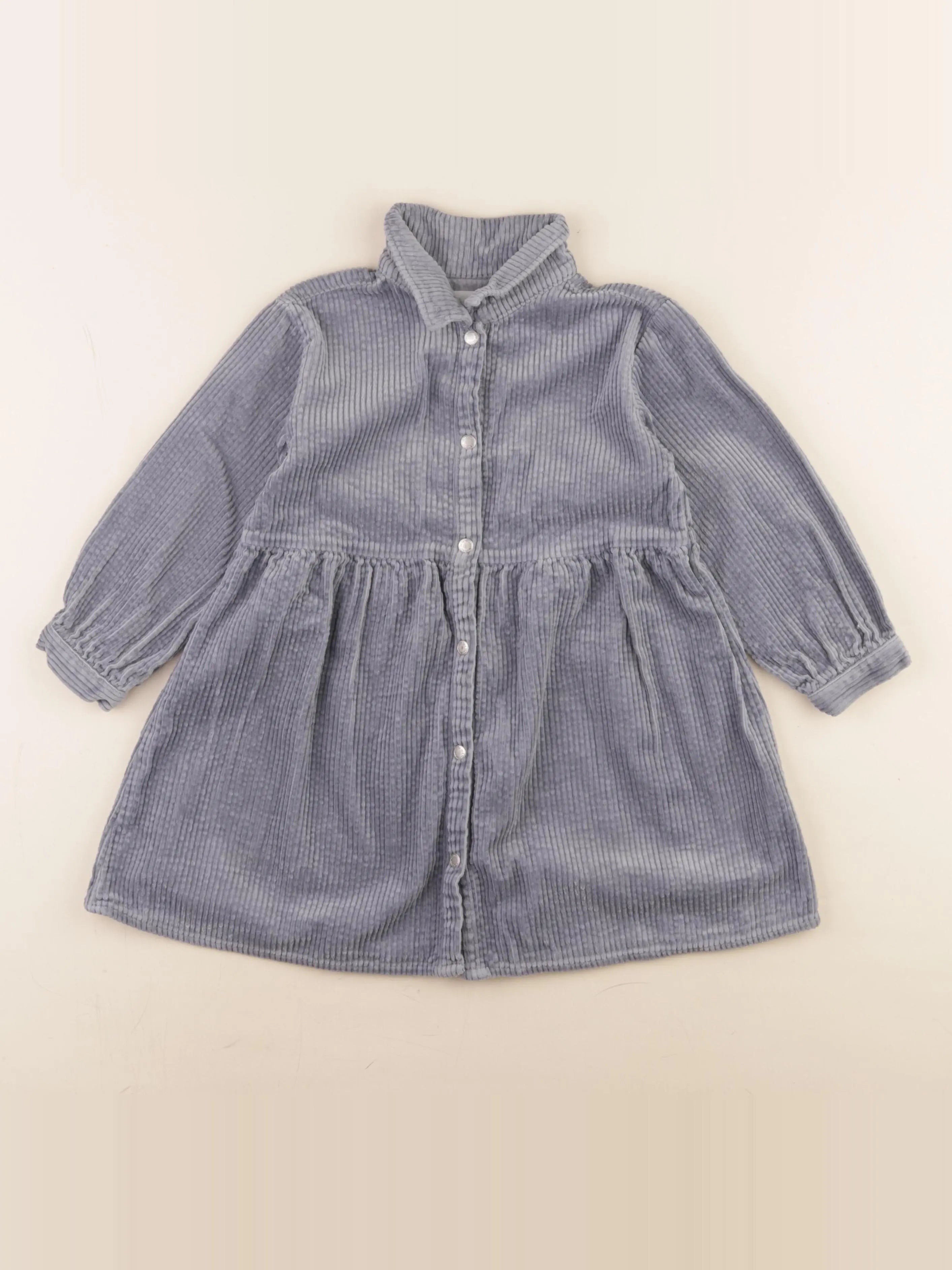 Zara - robe gris - 3/4 ans