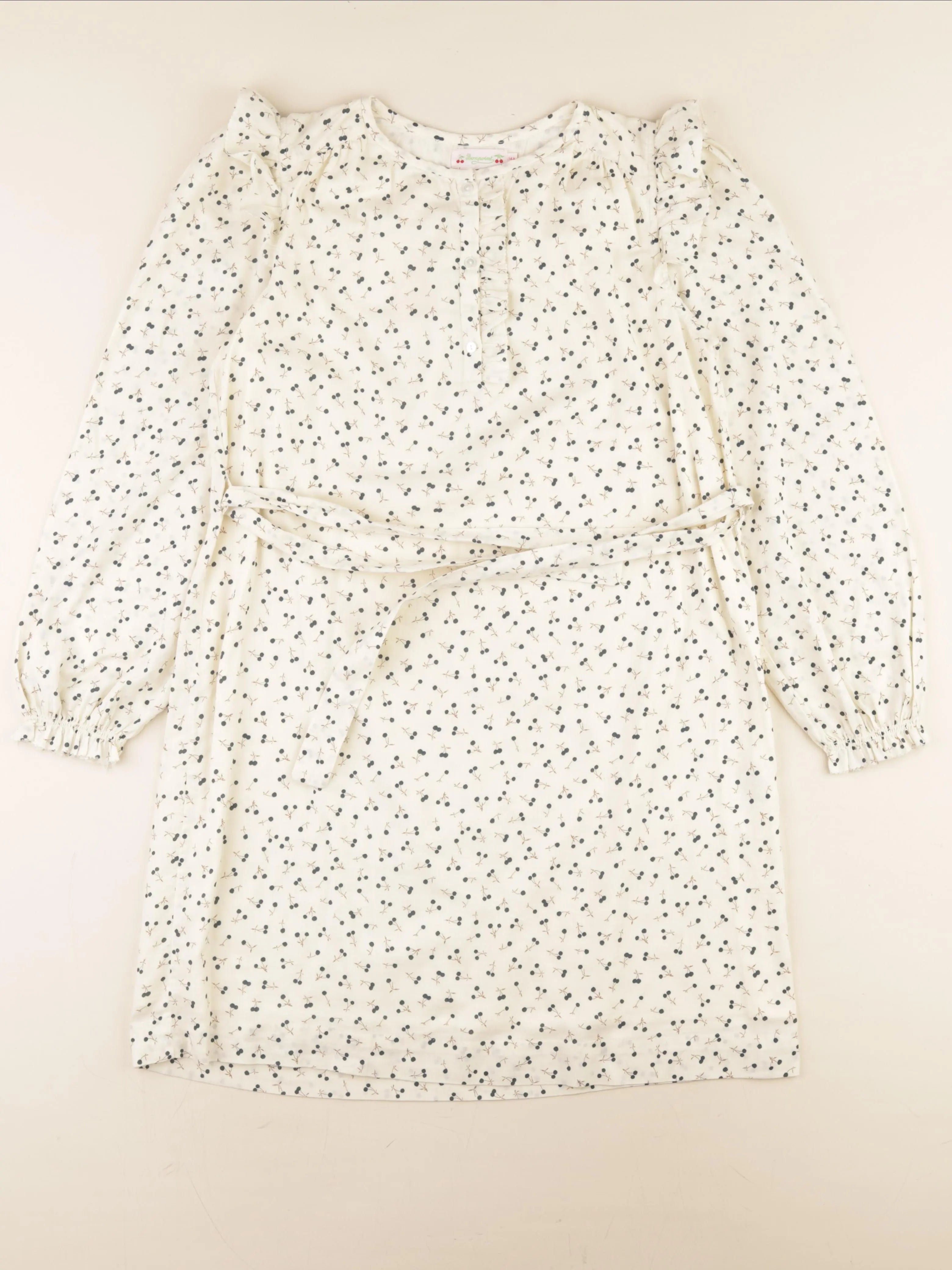 Bonpoint - robe beige - 14 ans