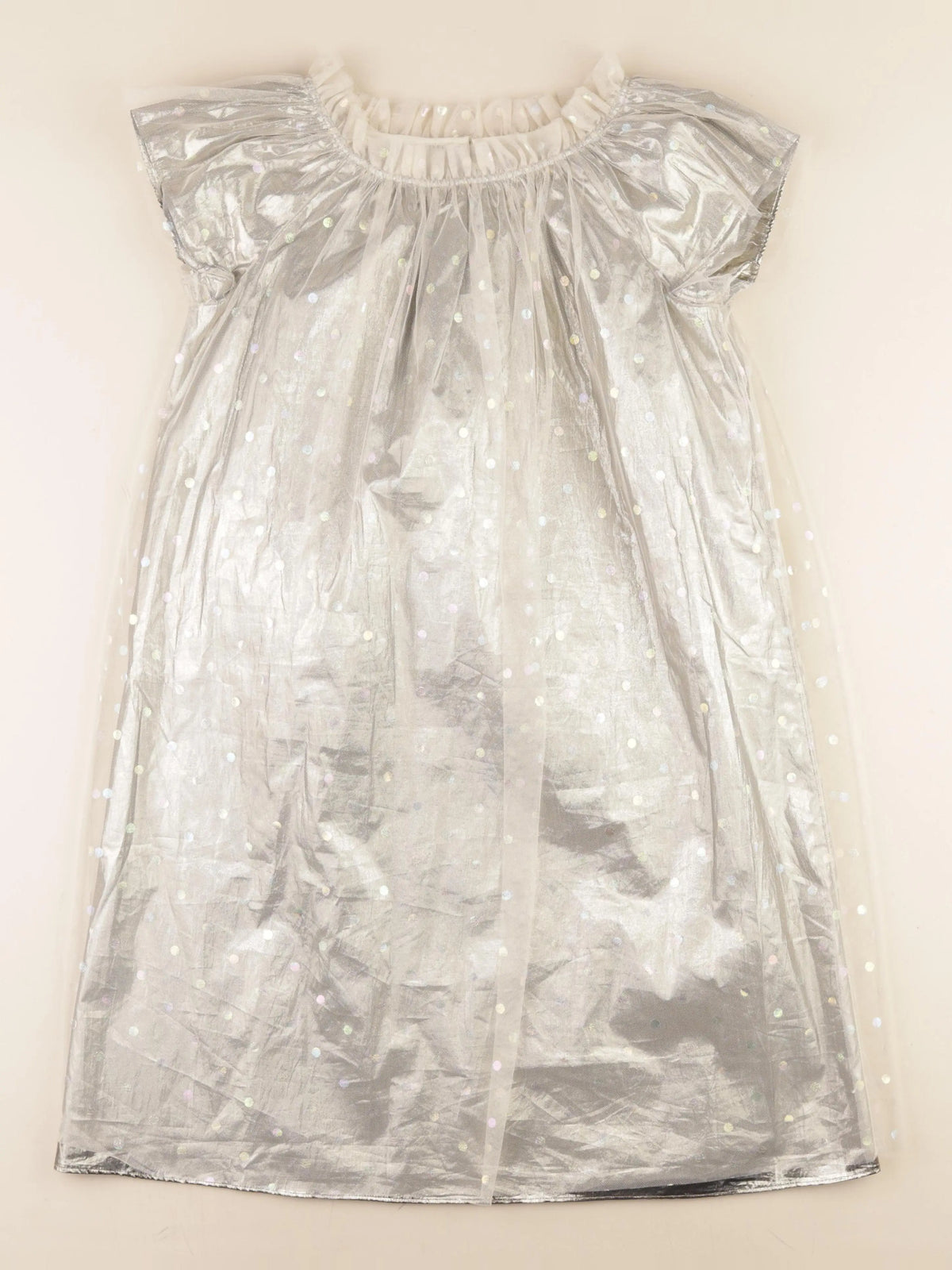 Bonpoint - robe or - 14 ans