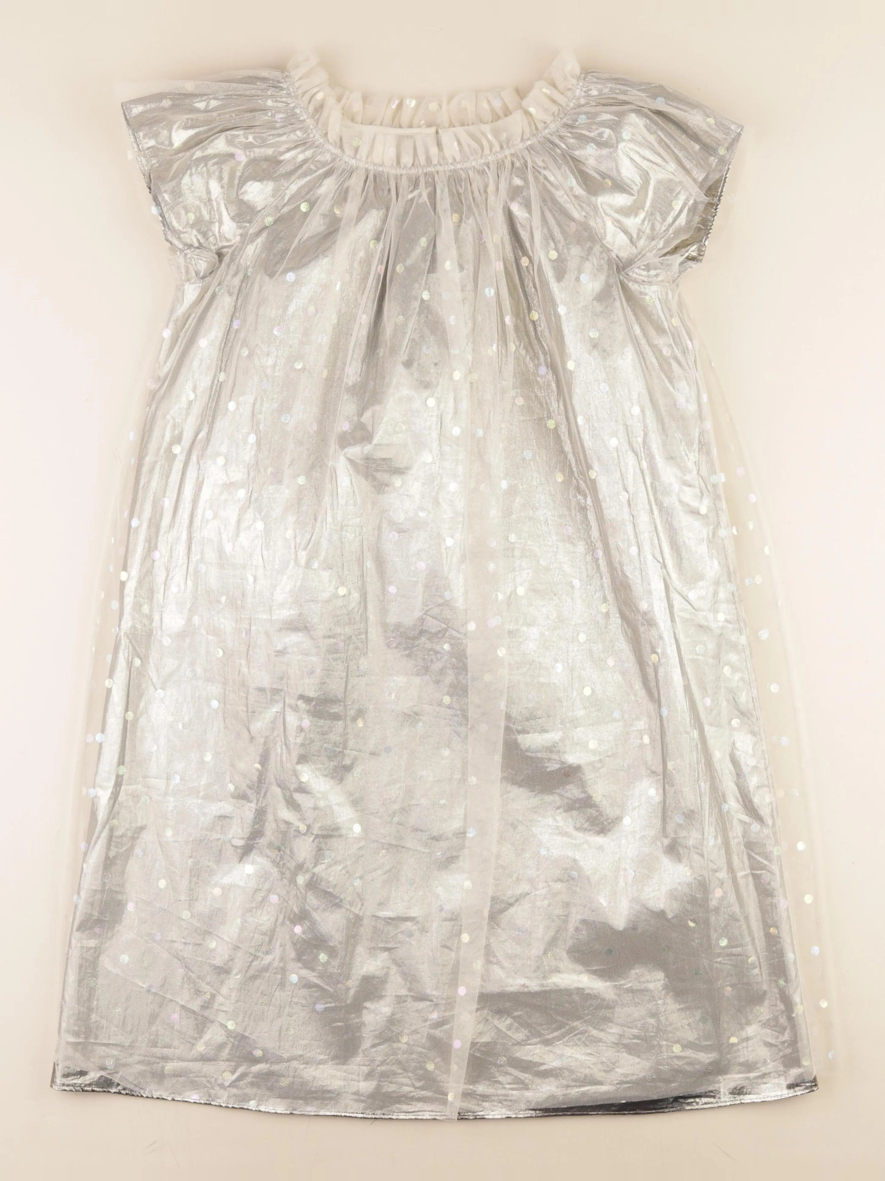 Bonpoint - robe or - 14 ans