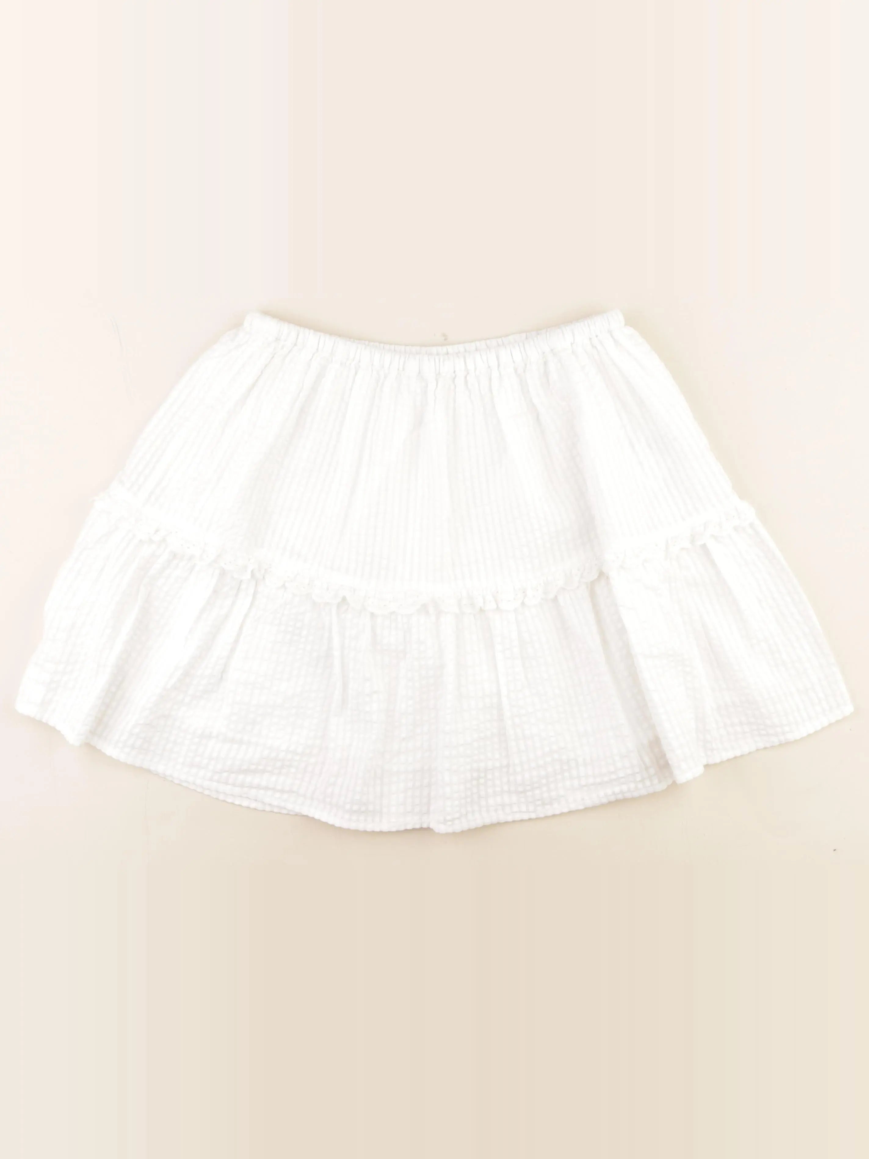 Bonpoint - jupe blanc - 14 ans