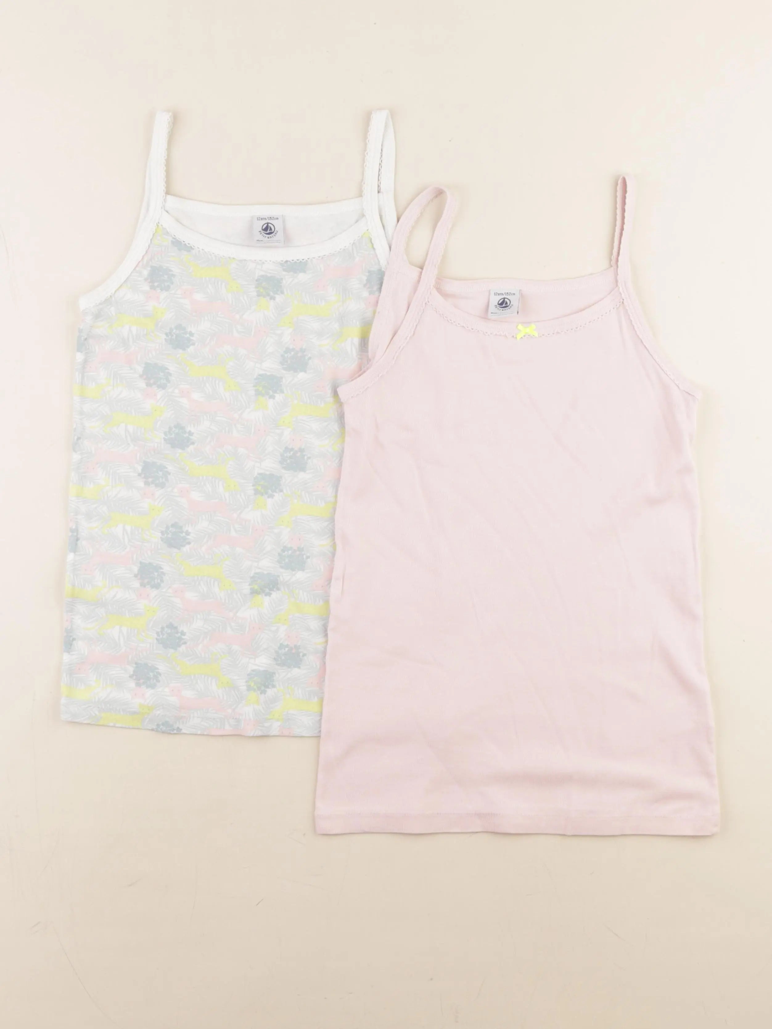 Petit Bateau - maillot de corps multicolore - 12 ans