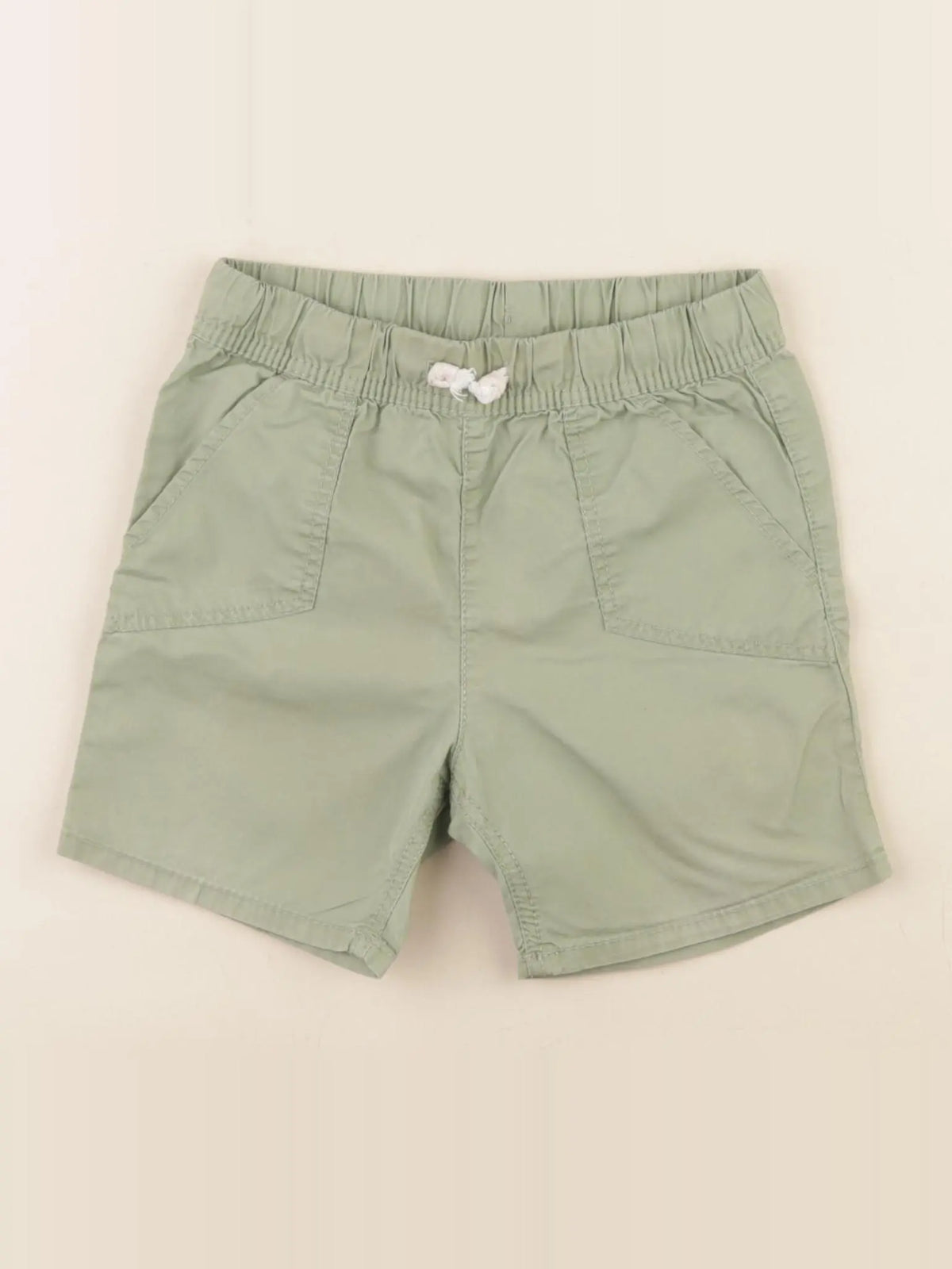 H&M - short vert - 12/18 mois