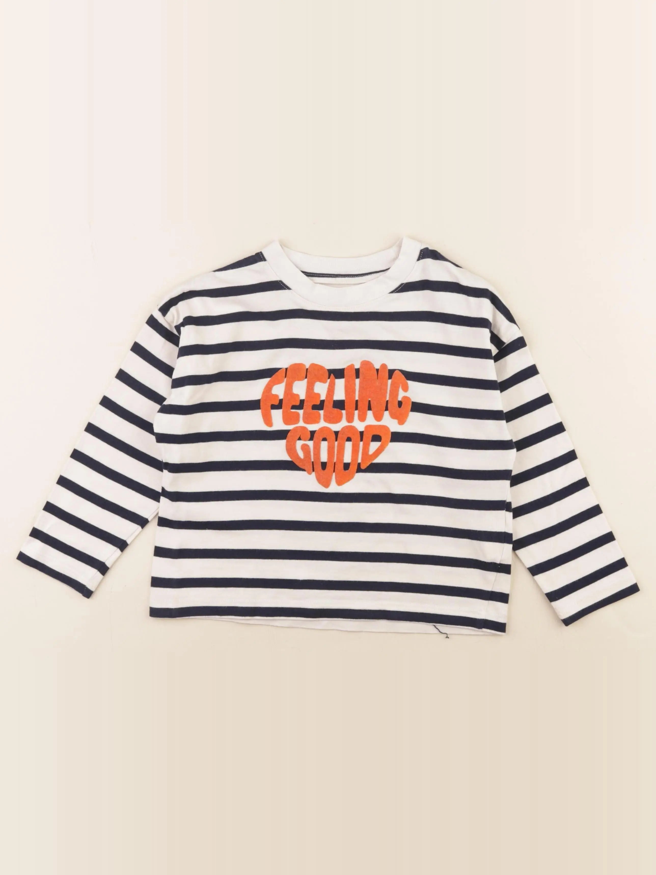 Monoprix - tee-shirt bleu - 5 ans