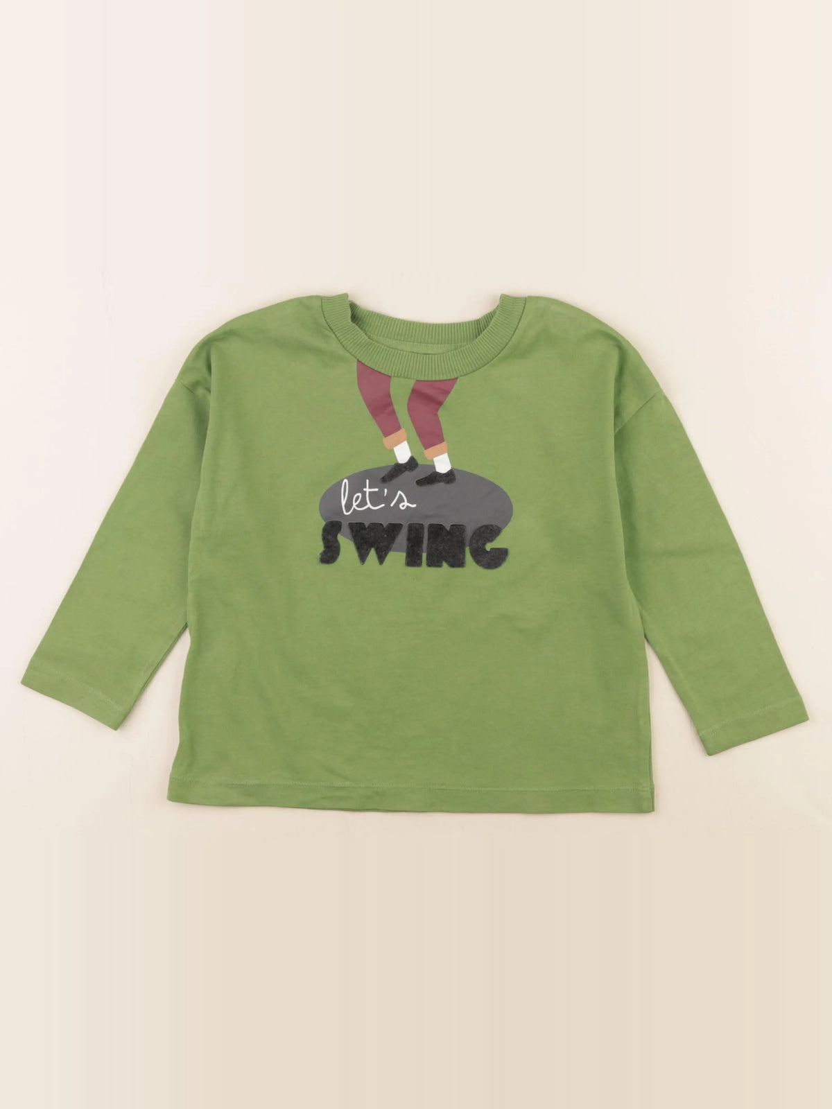 Monoprix - tee-shirt vert - 3 ans