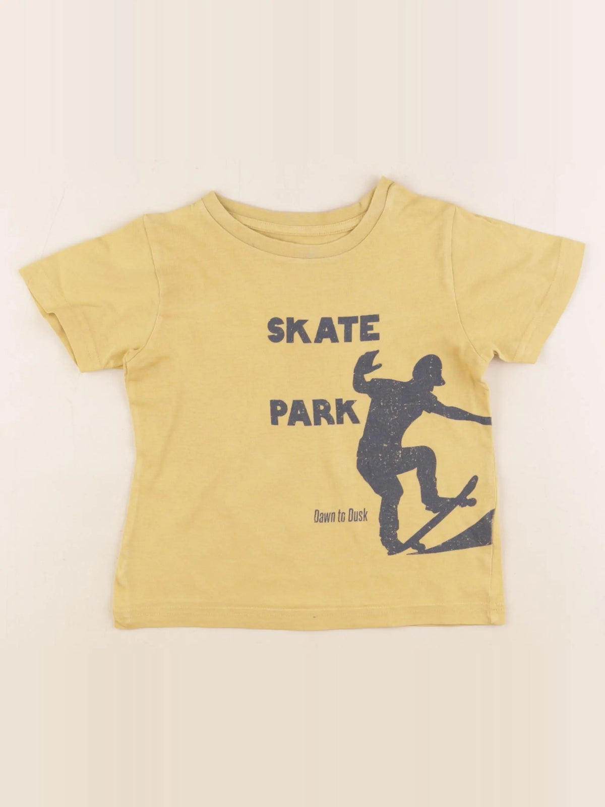 Vertbaudet - tee-shirt jaune - 4 ans